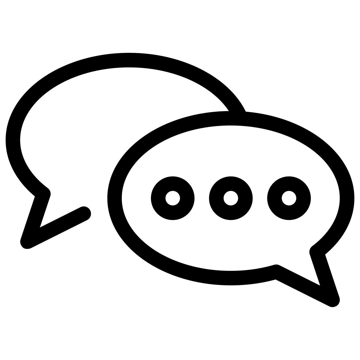 bulle de discussion icon