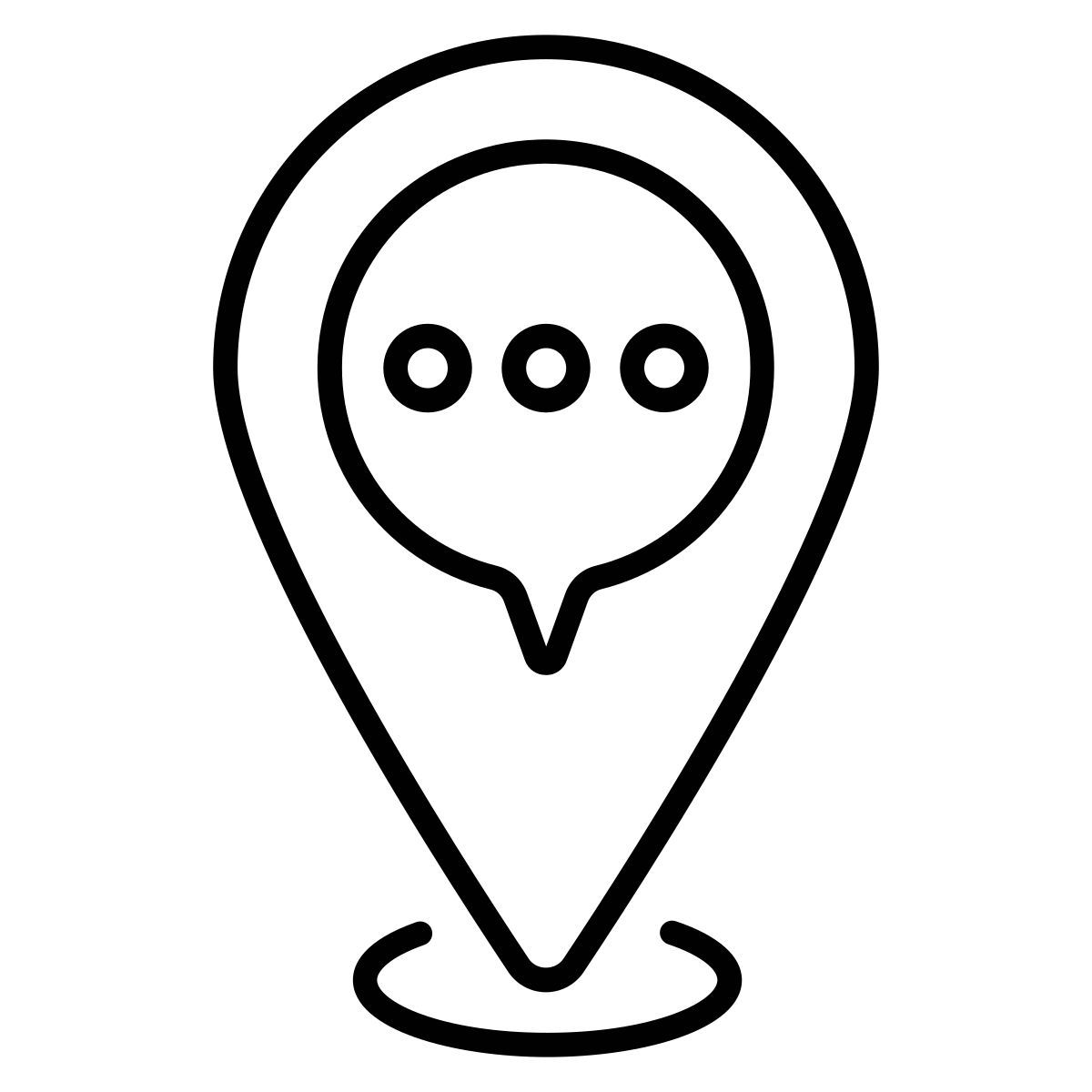 chat location icon
