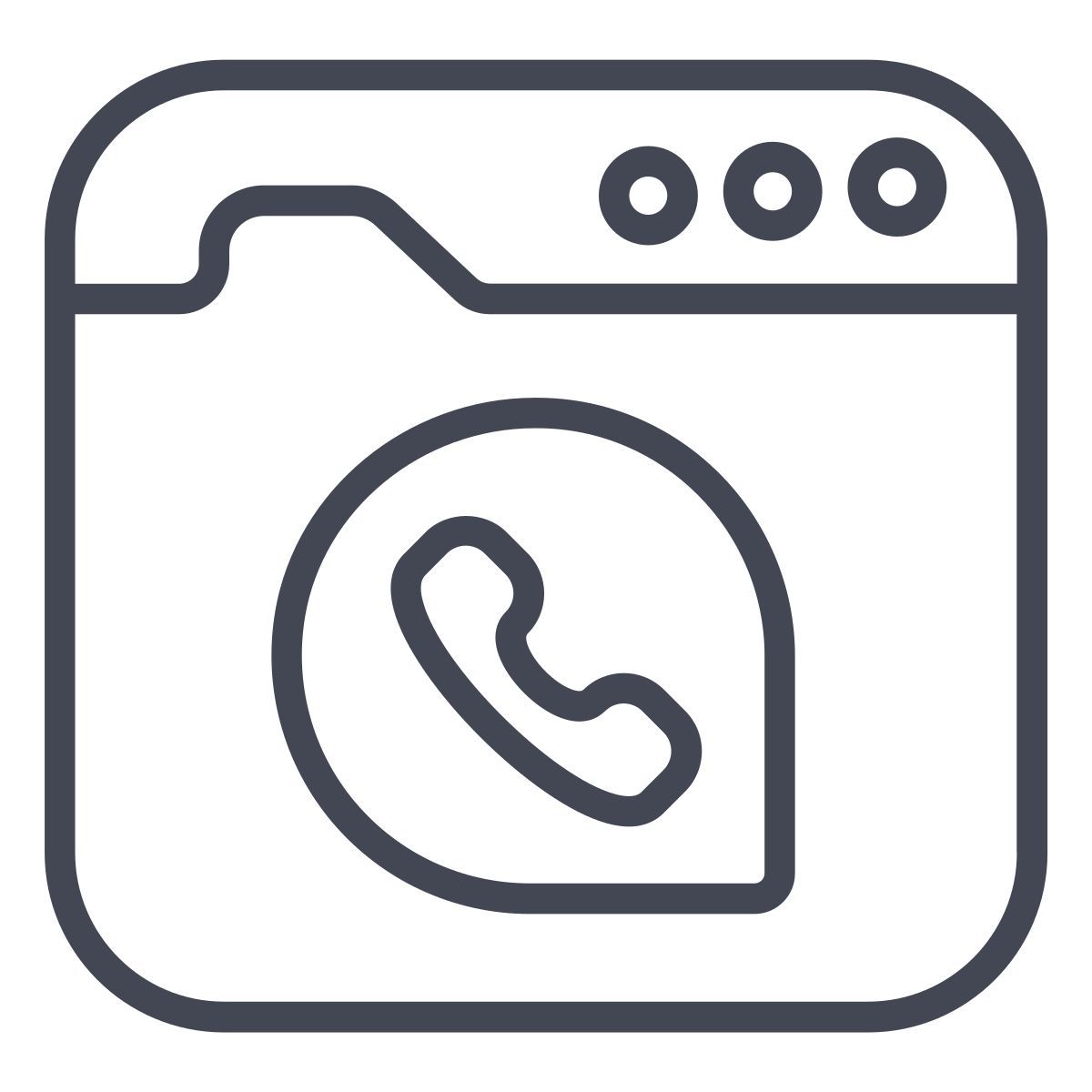 chat message icon
