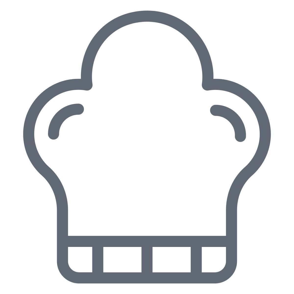 셰프 모자 icon