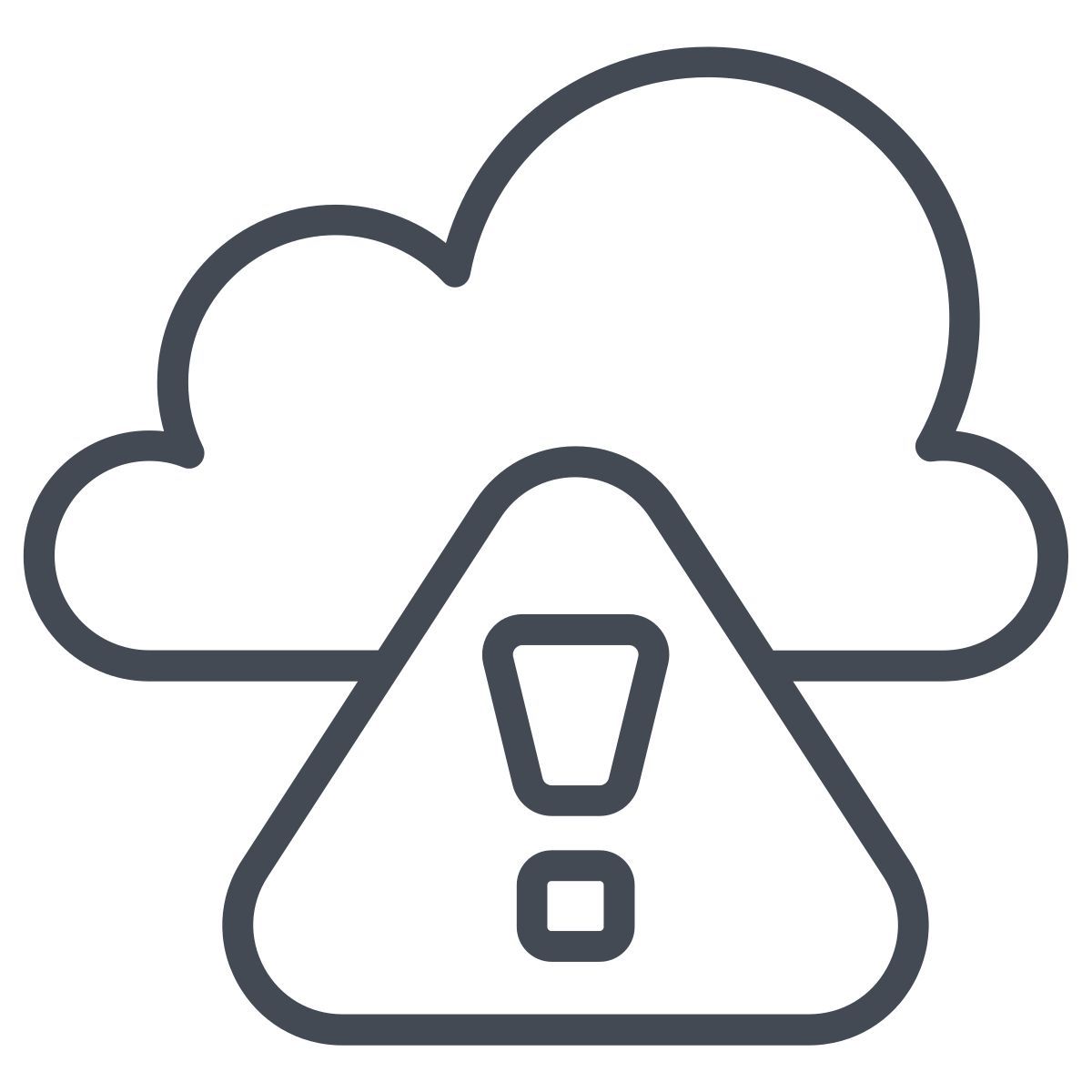 cloud error icon