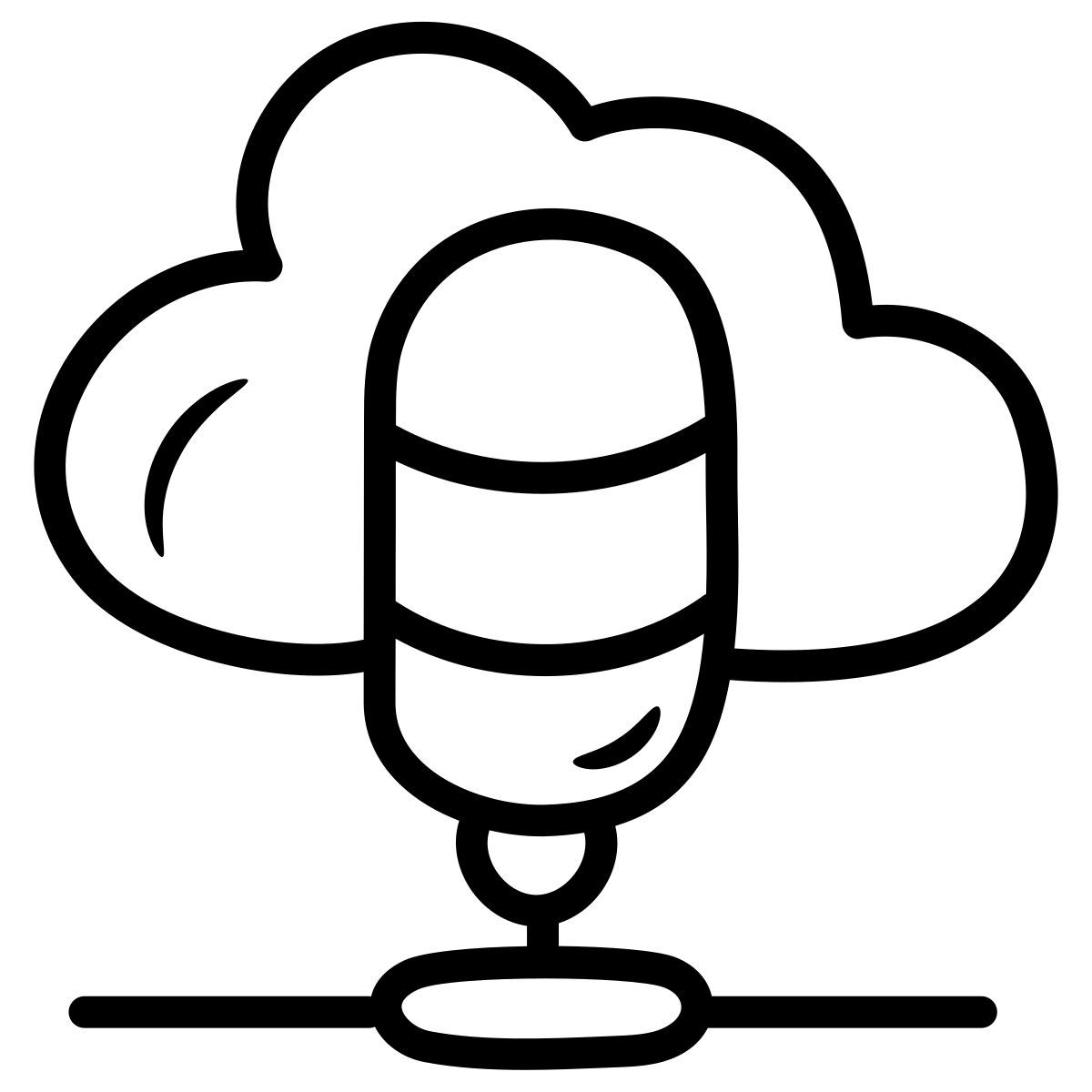 cloud hosting icon