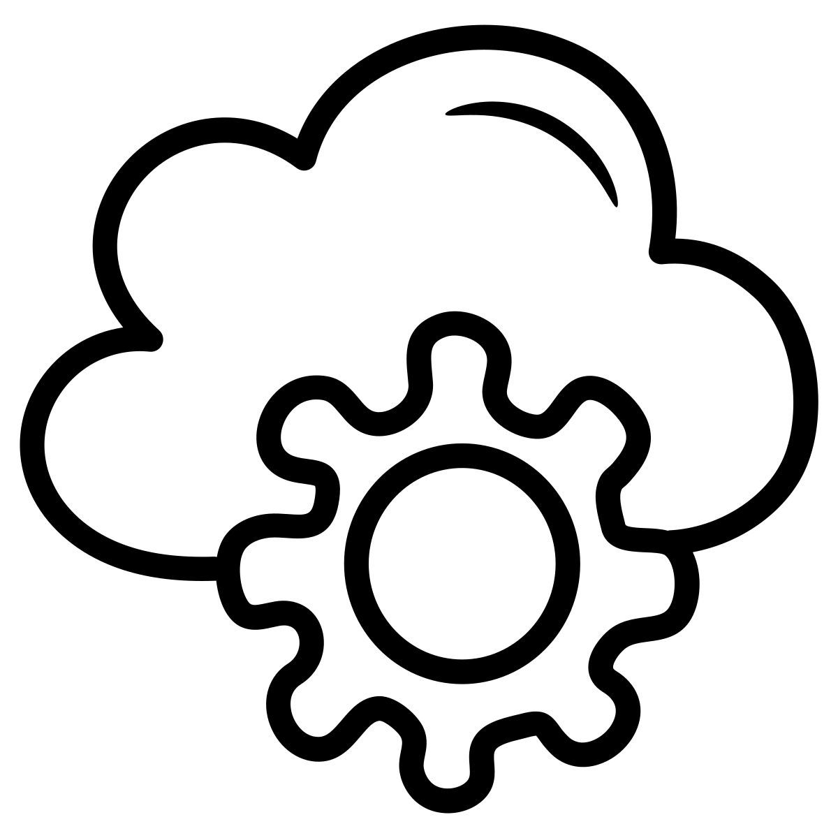 cloud management icon