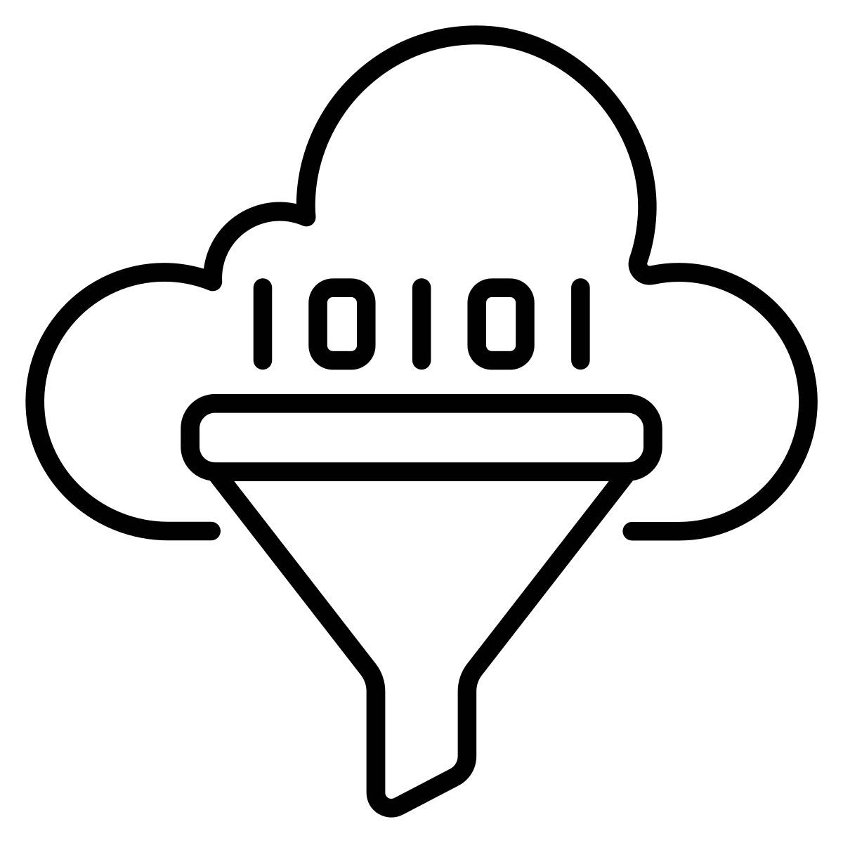 cloud mining icon