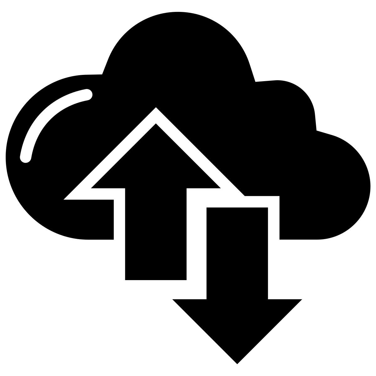 Red de la nube icon