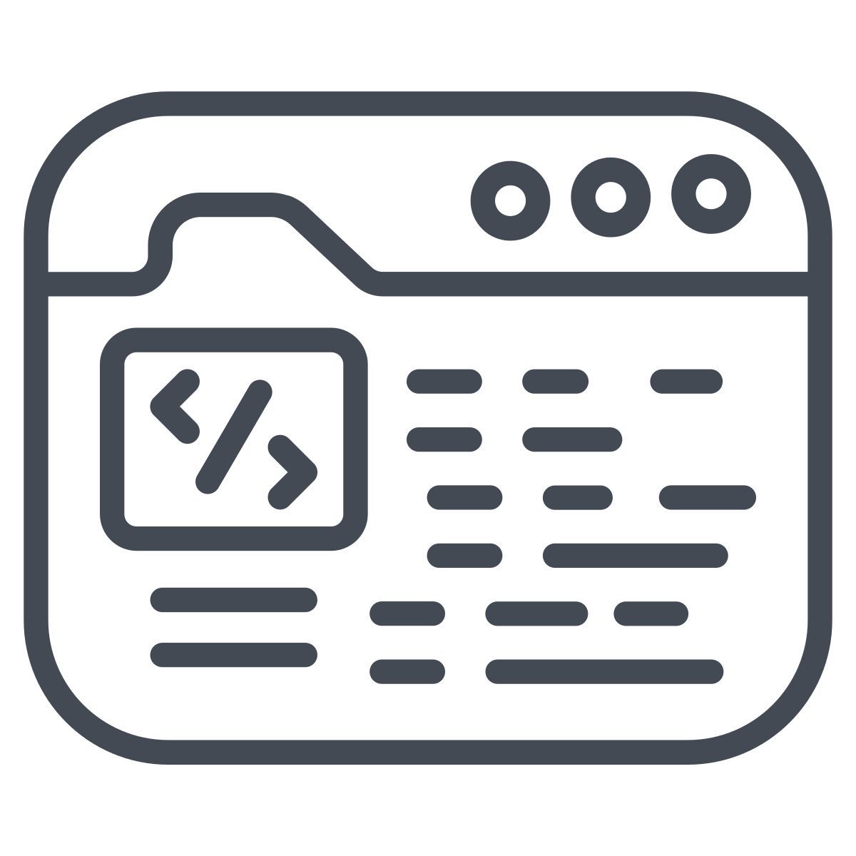 coding icon