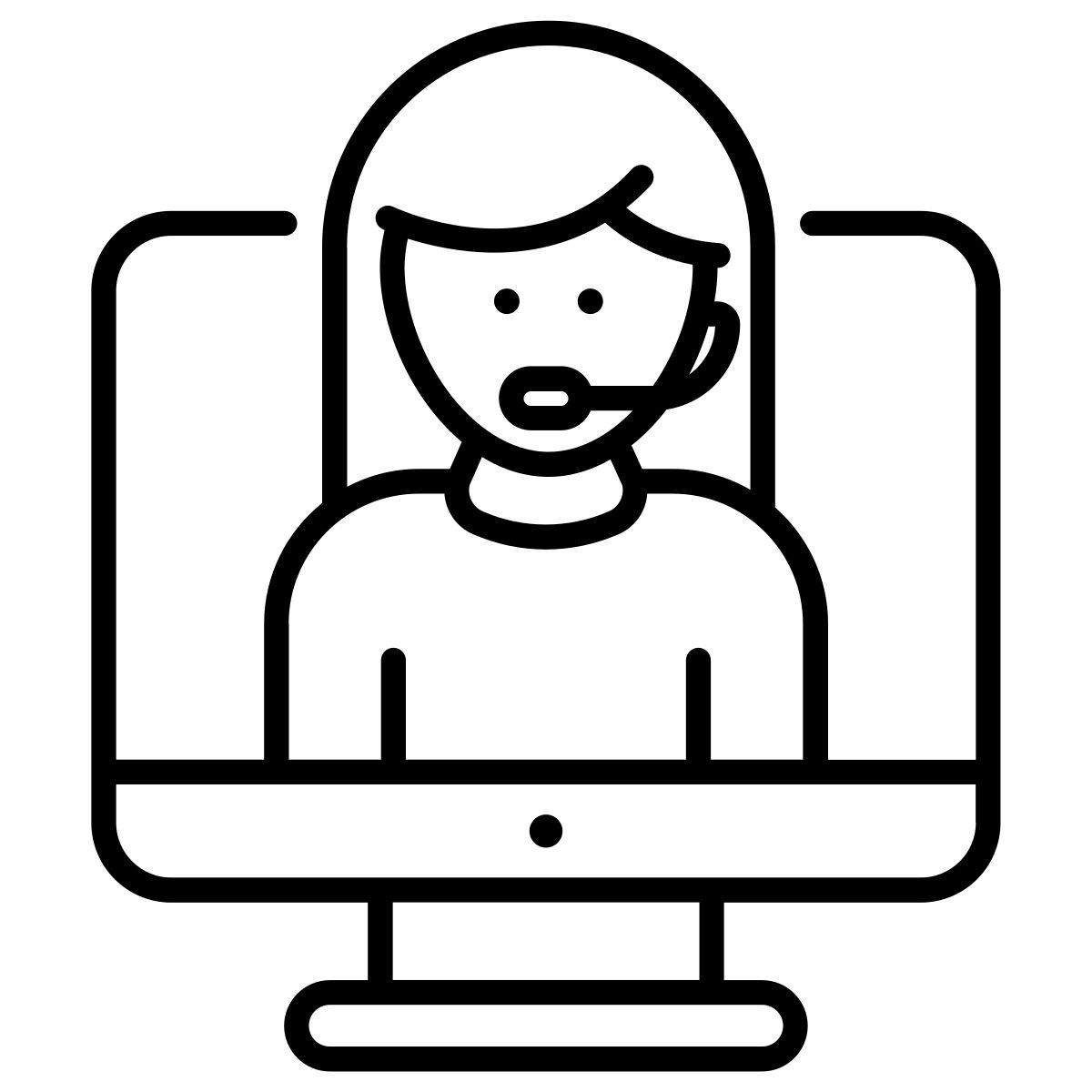 contact us vector icon