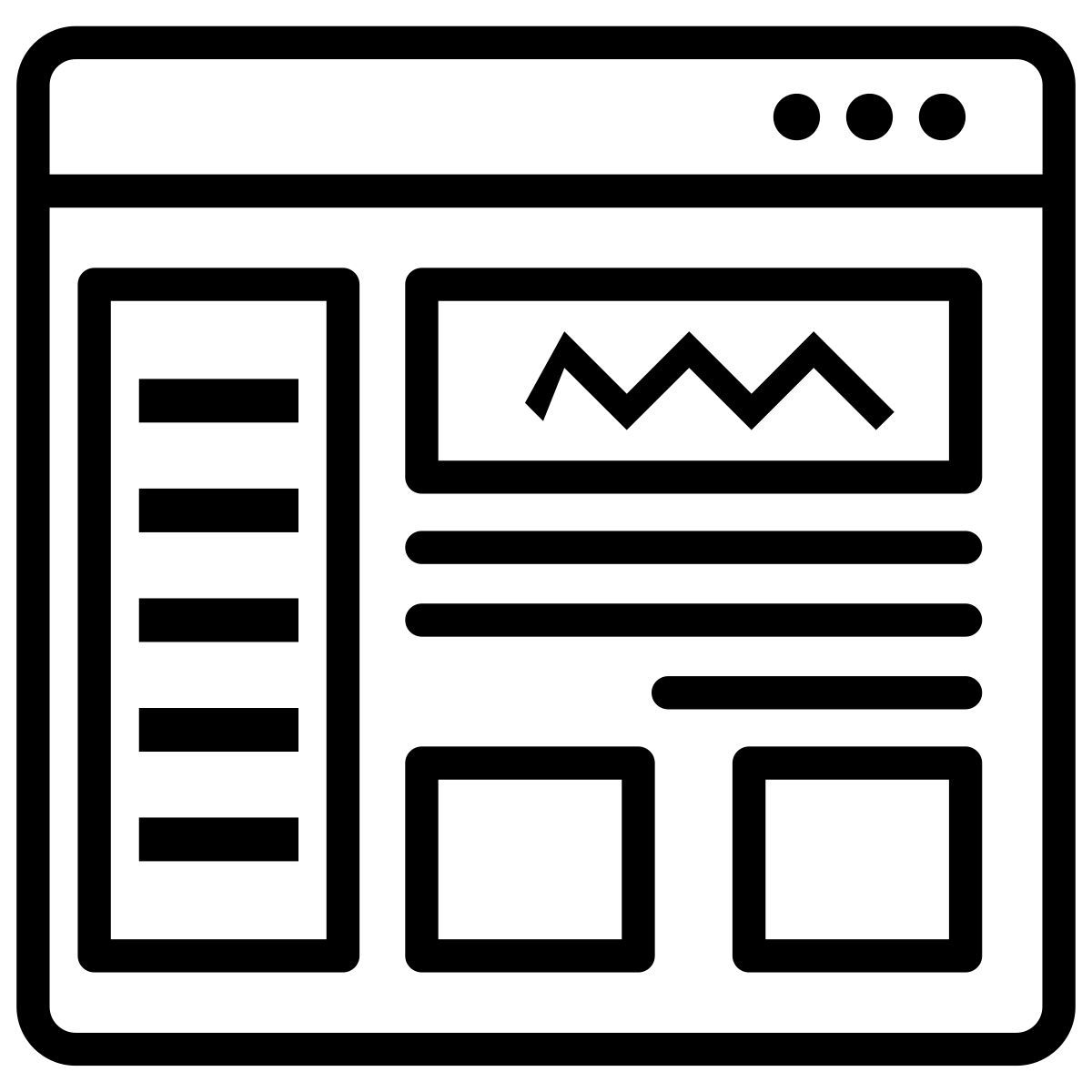 content management icon