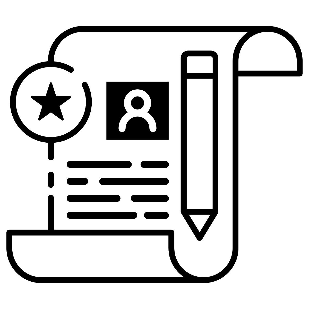 content marketing icon