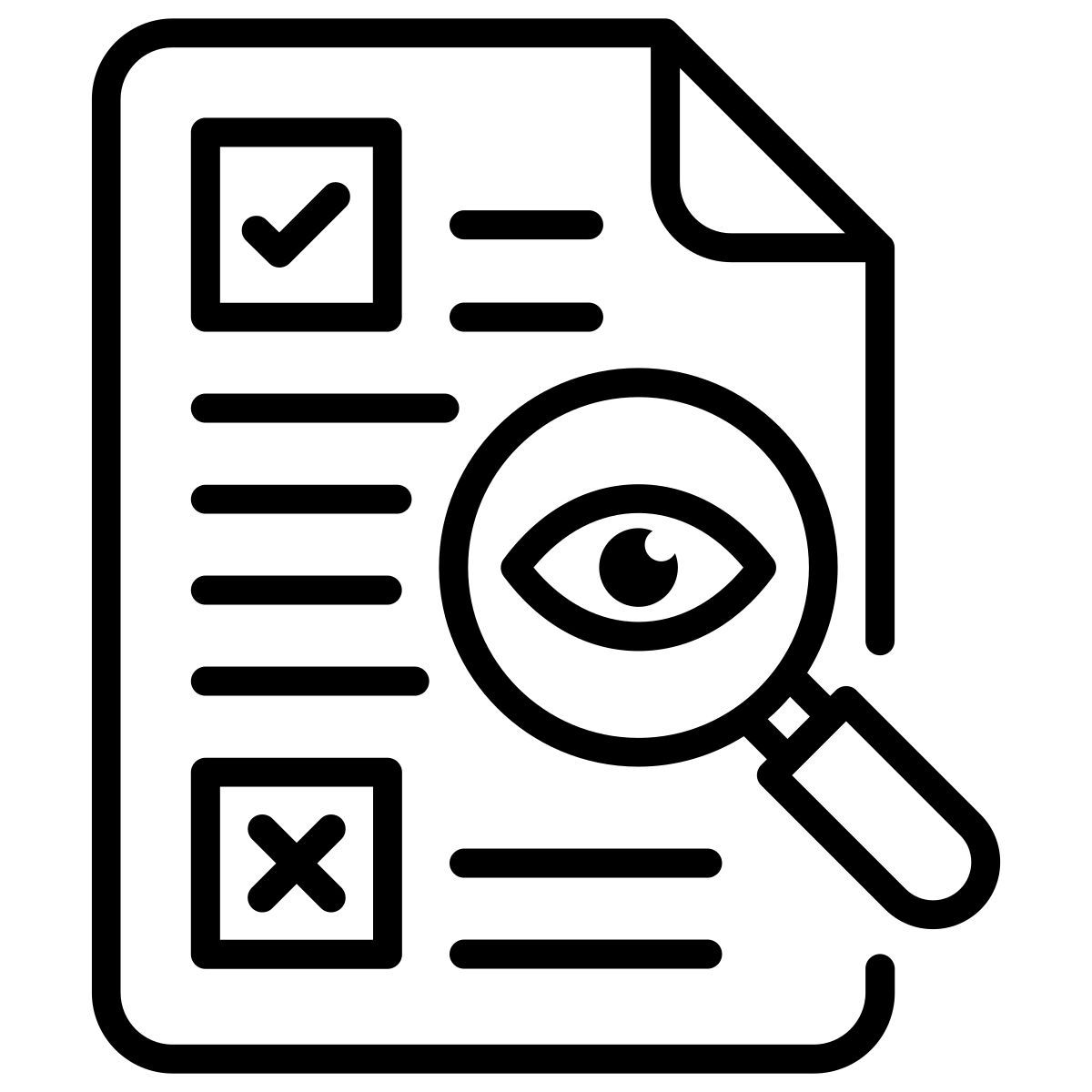 content proofreading icon