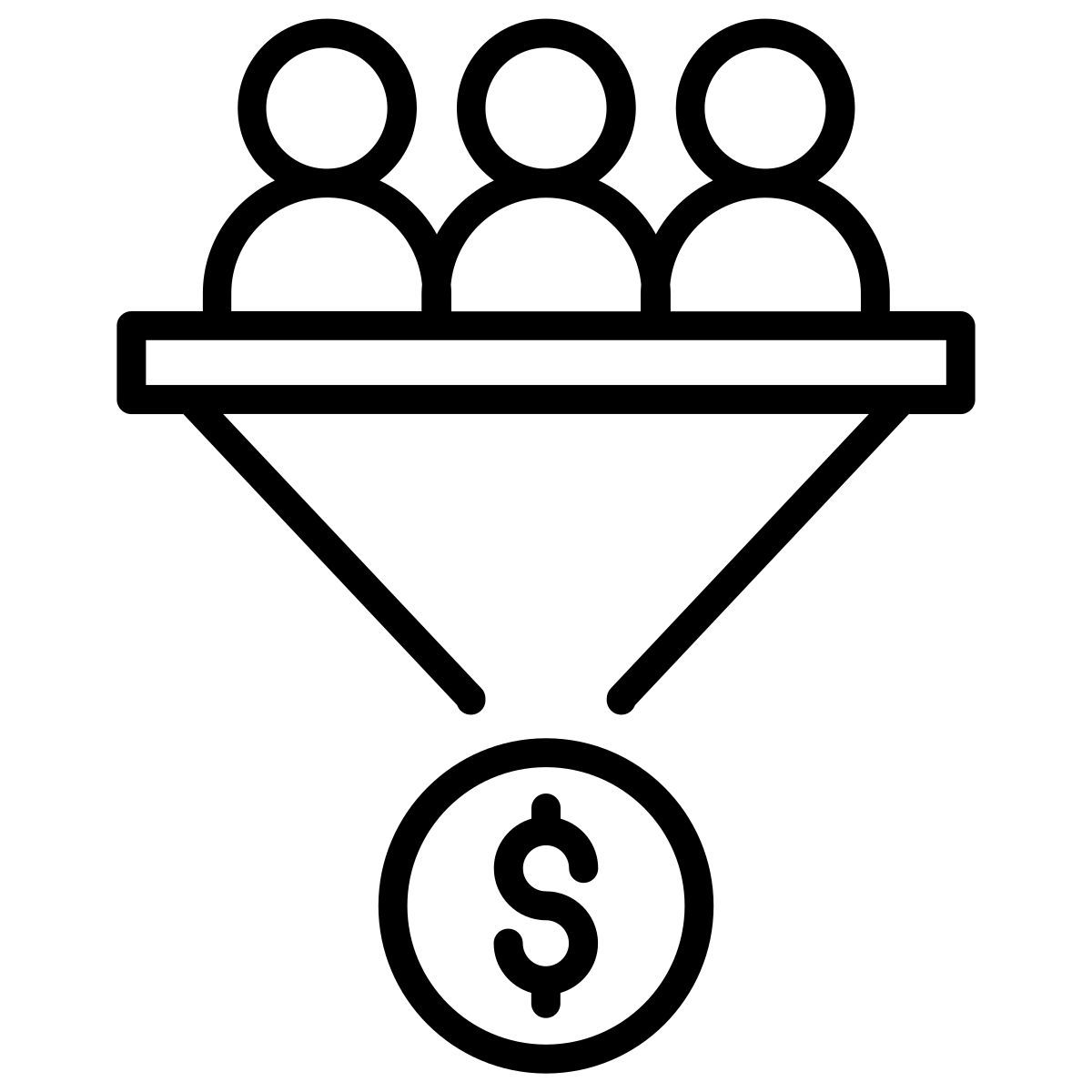 conversion rate icon