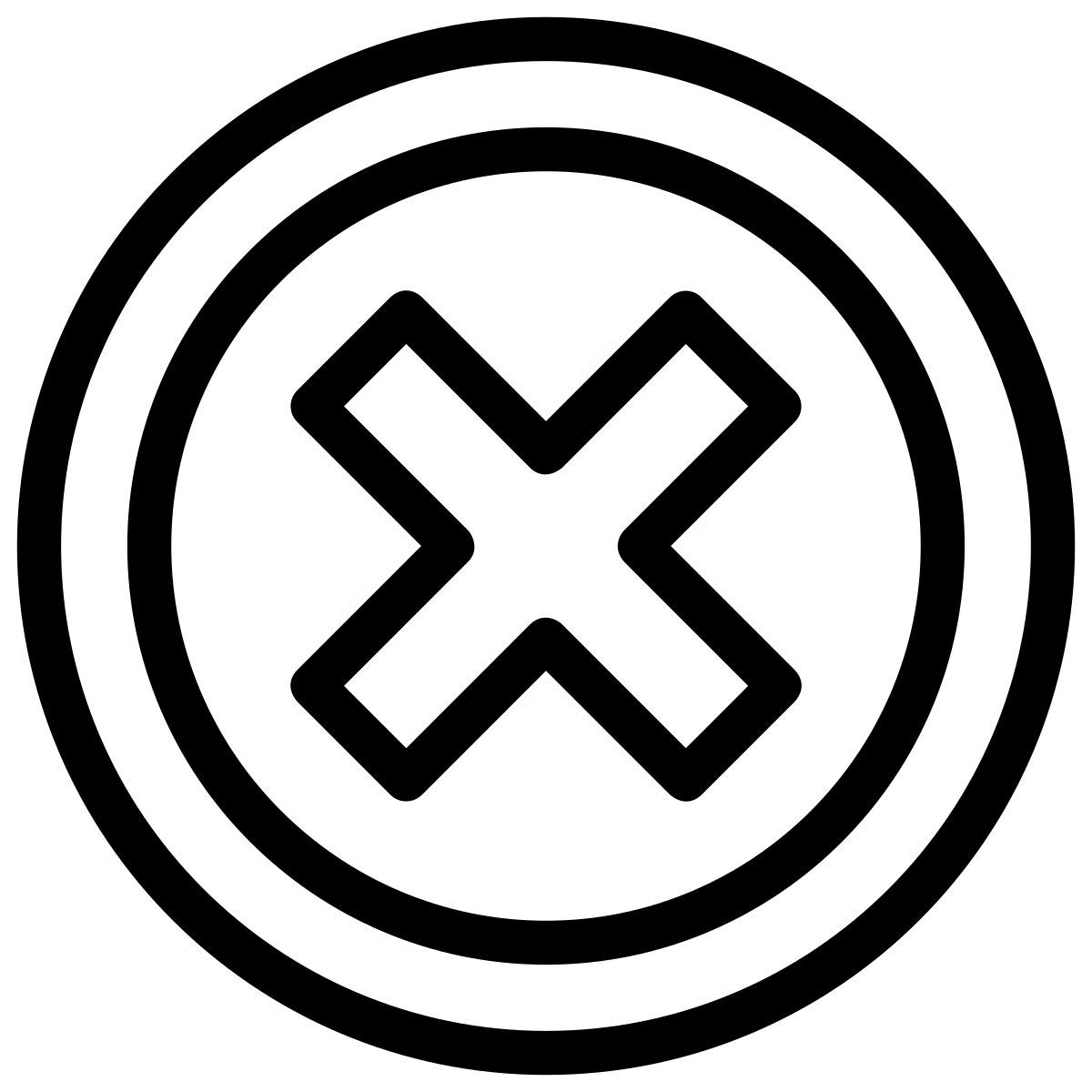cross icon