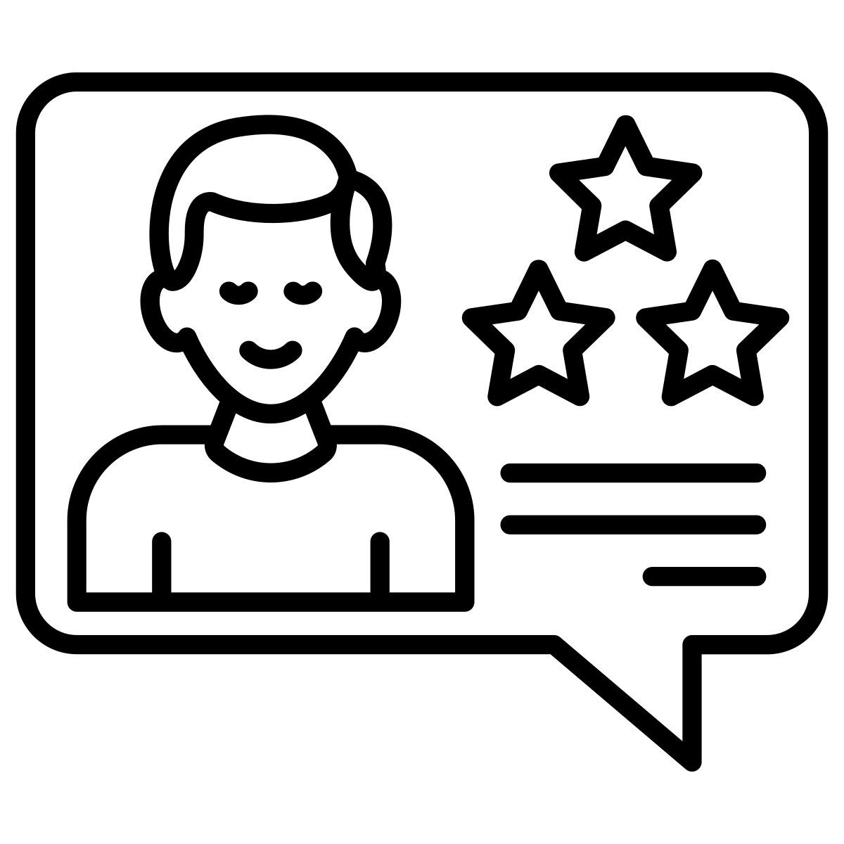 customer review icon