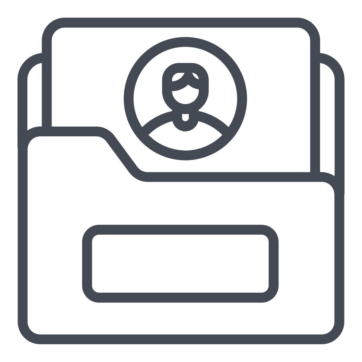 Carpeta de CV icon
