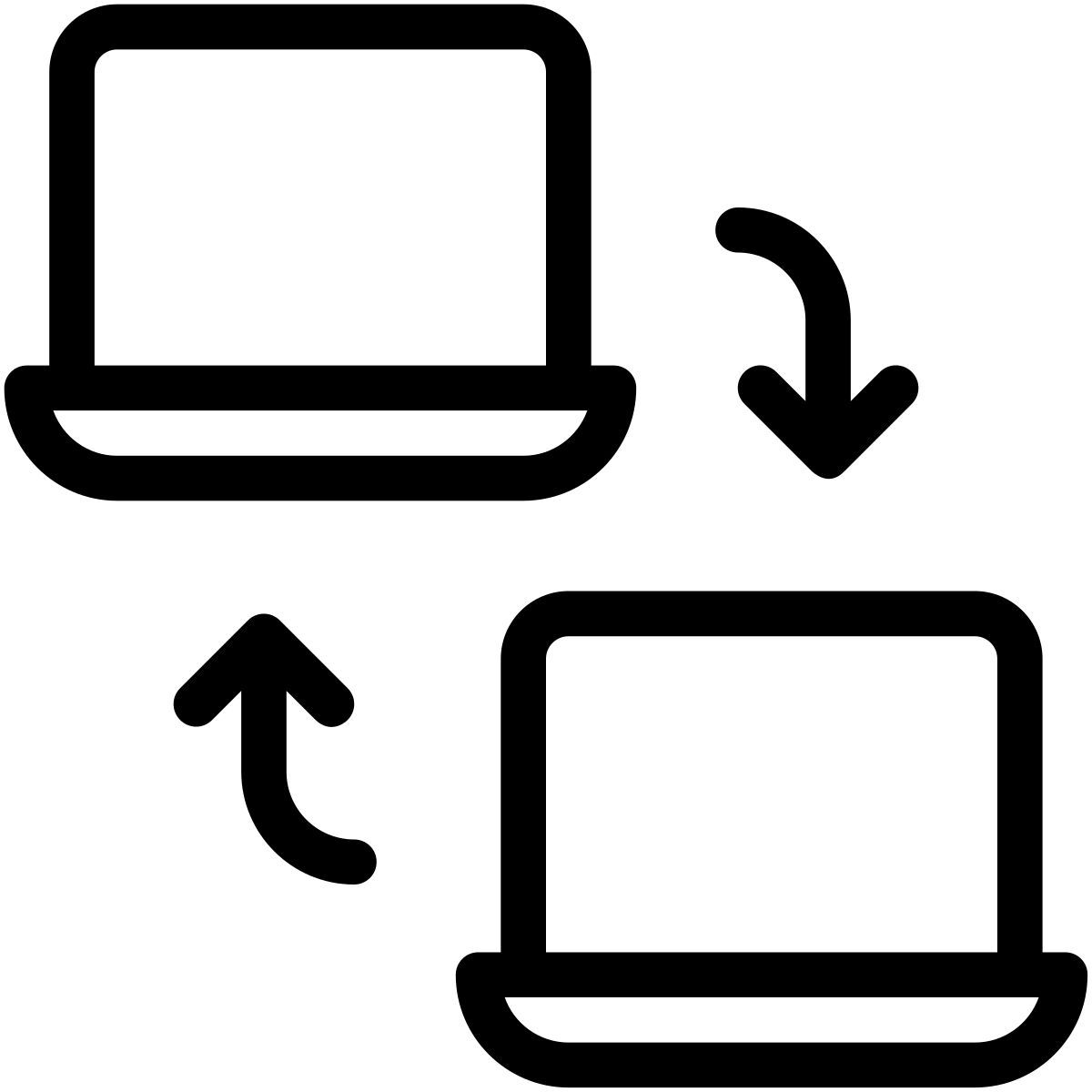 data exchange icon