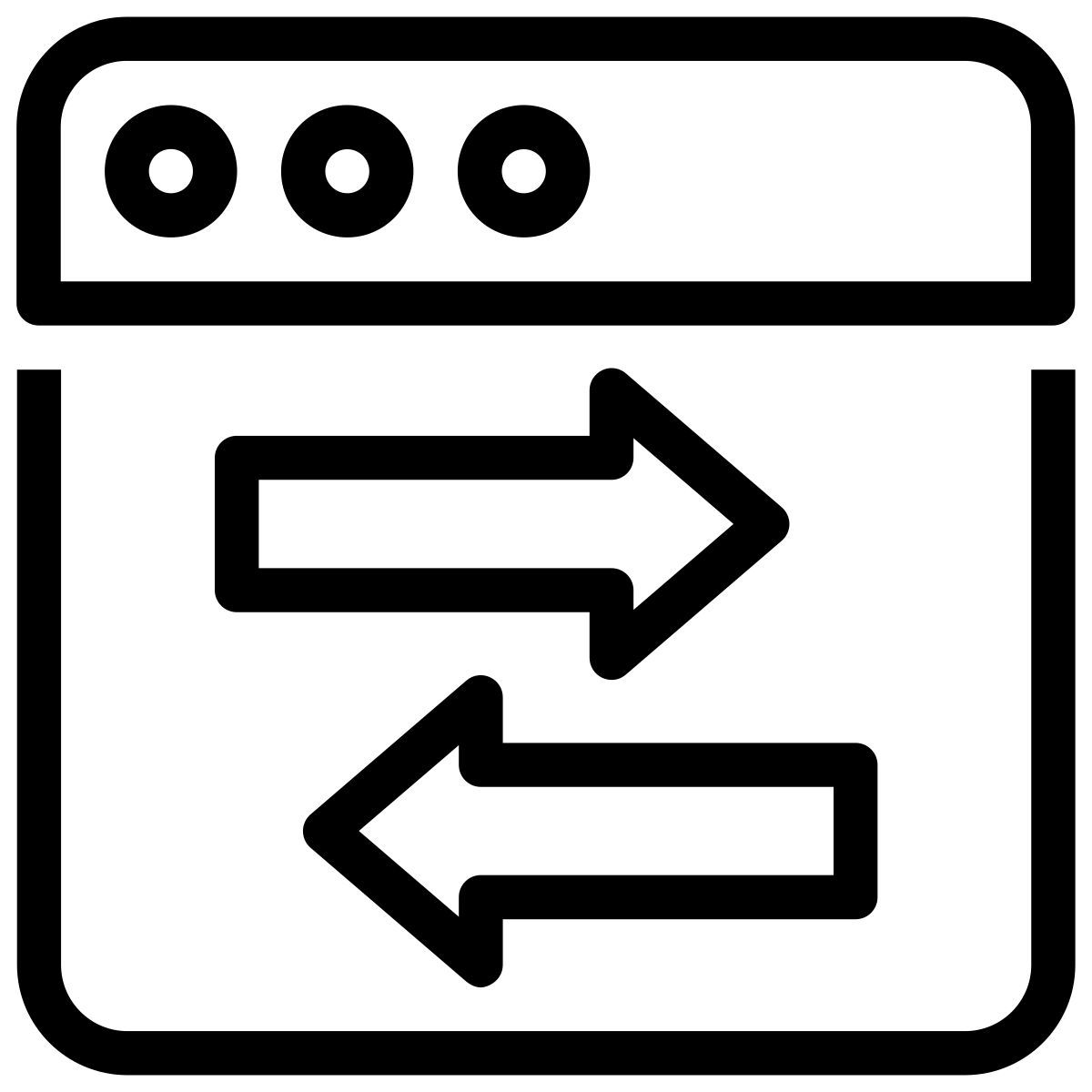 data sharing icon