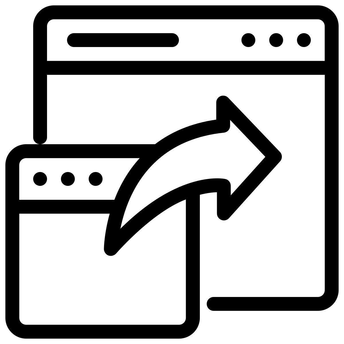 data sharing icon