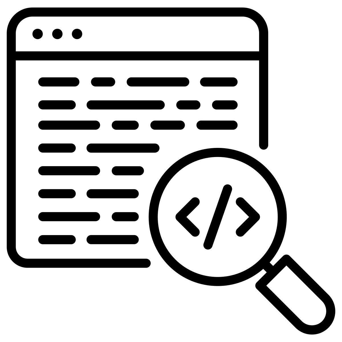 data search icon
