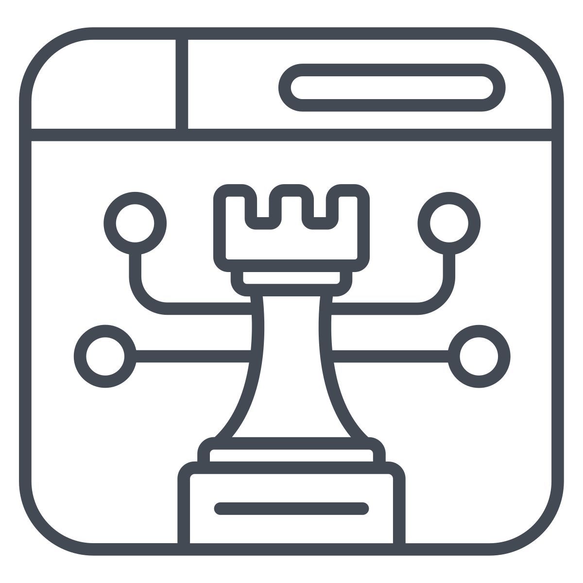 digital strategy icon
