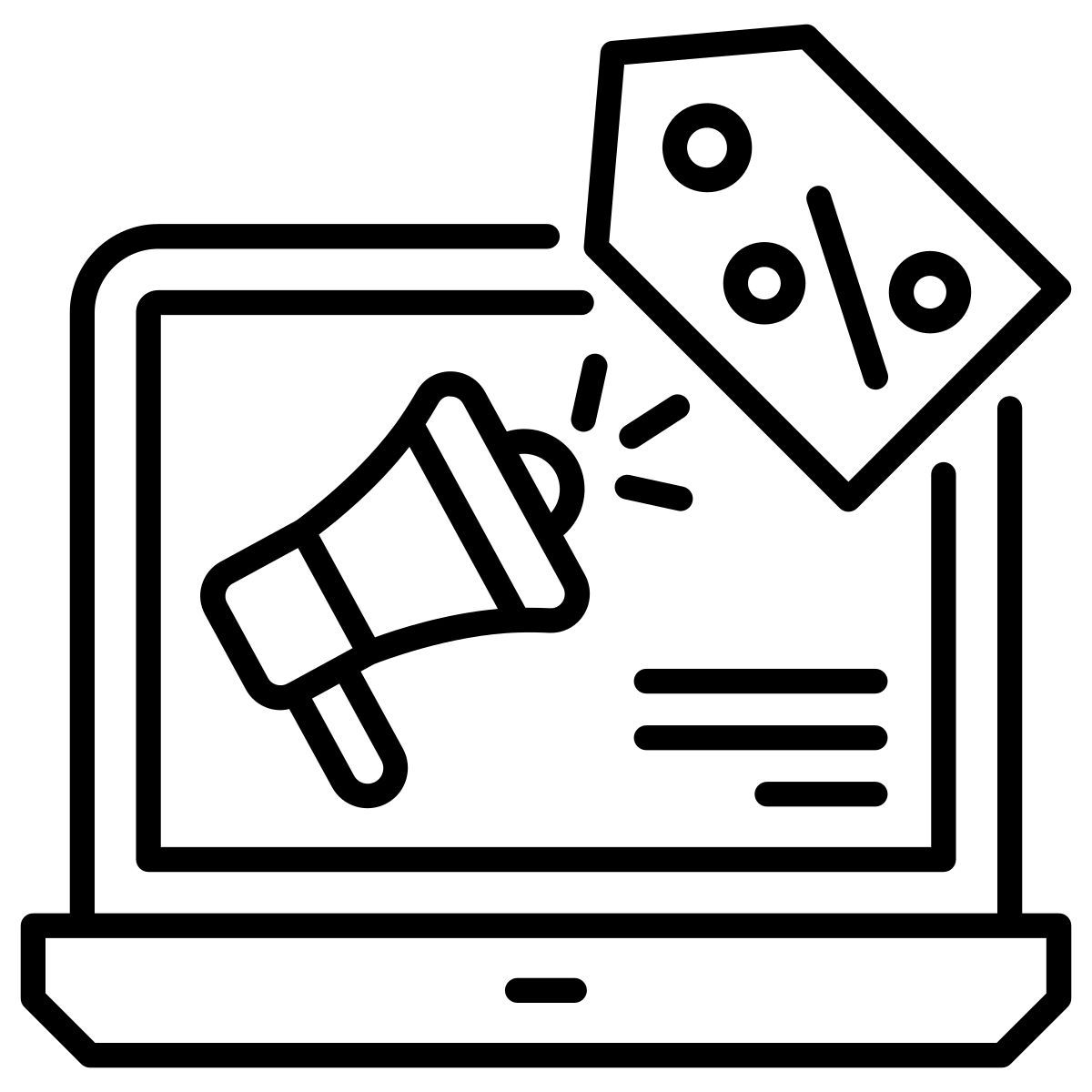 discount promotion icon