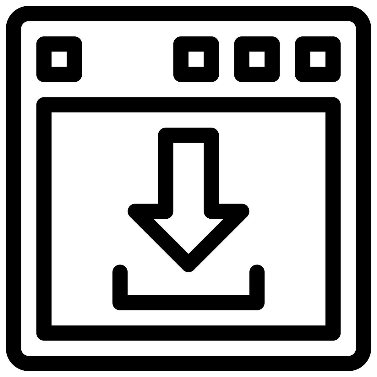 downloading icon