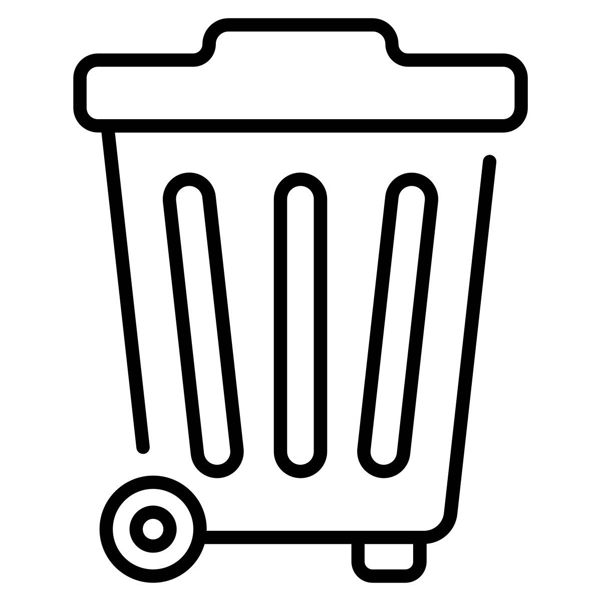 trash bin icon