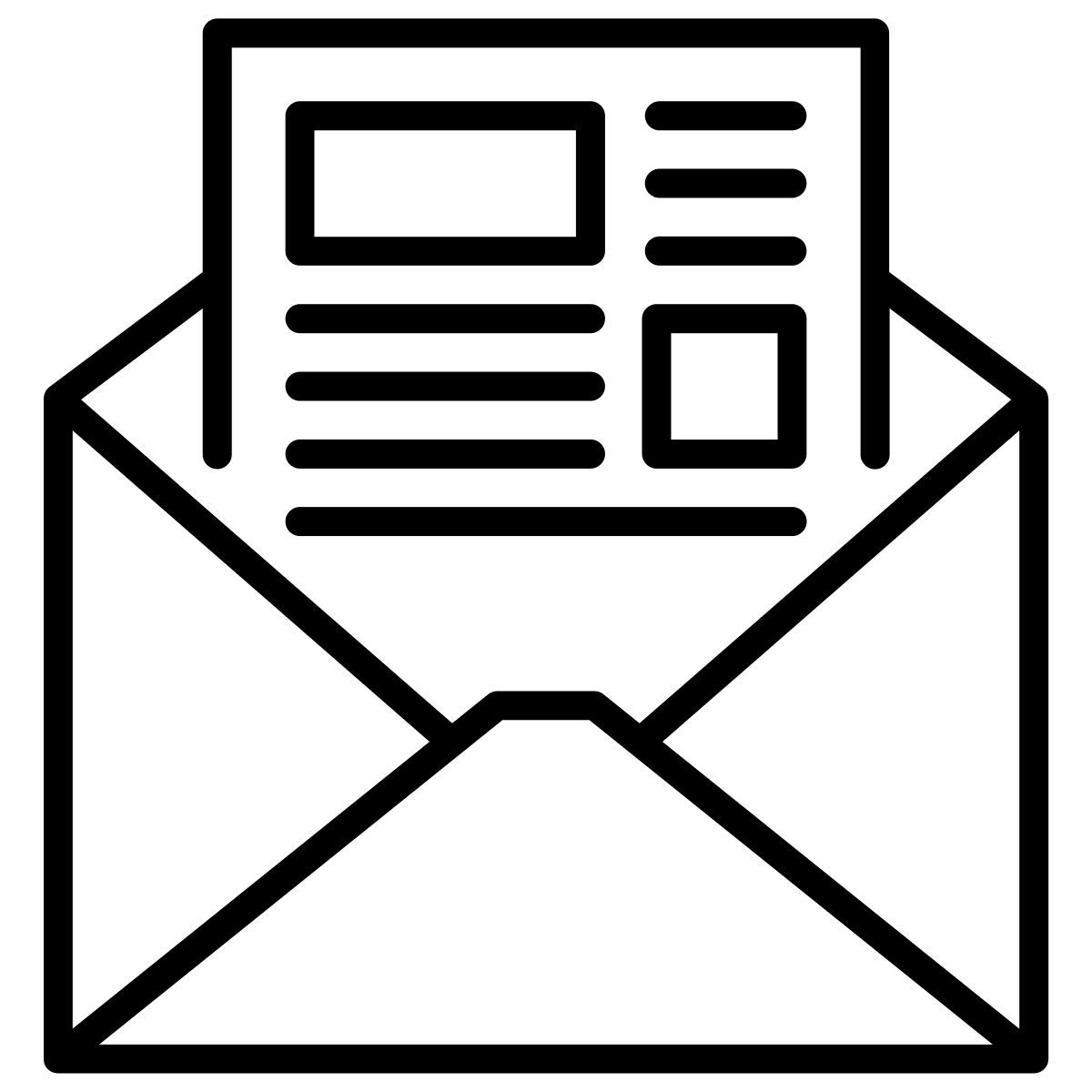 email newsletter icon