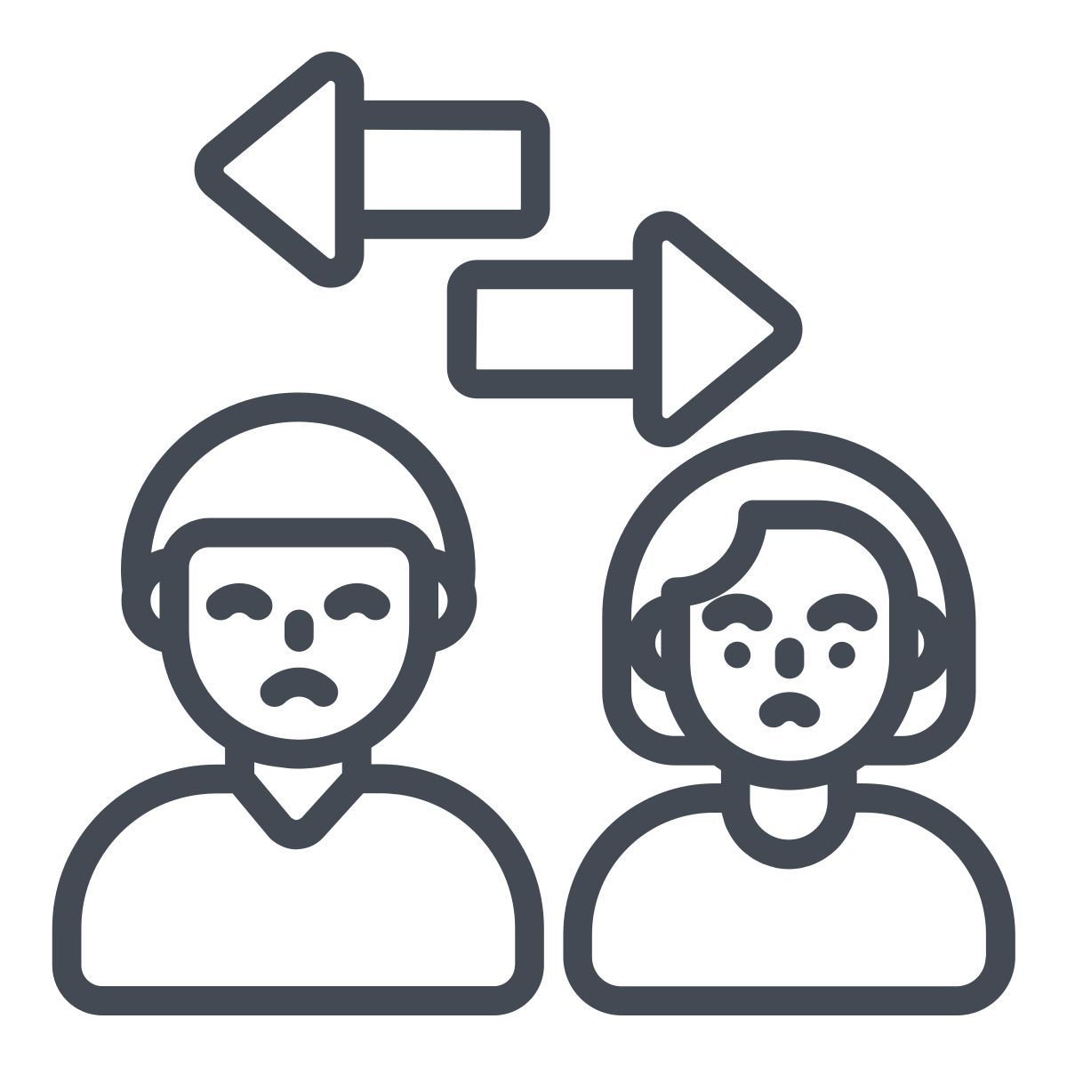 employee replacement icon
