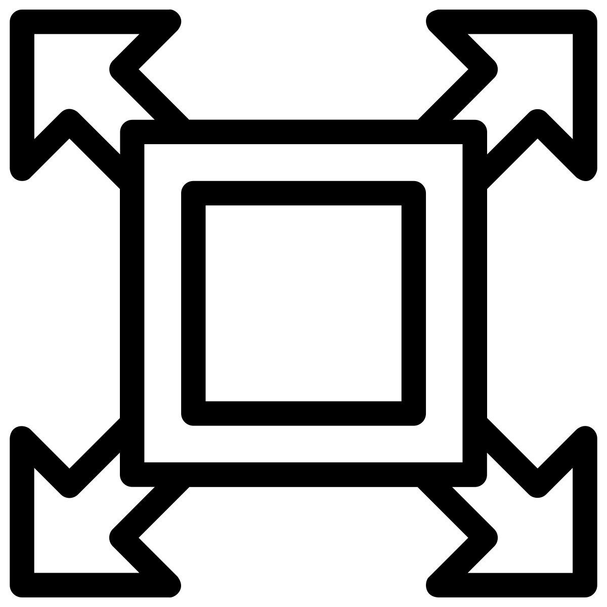 ridimensiona diagonalmente icon