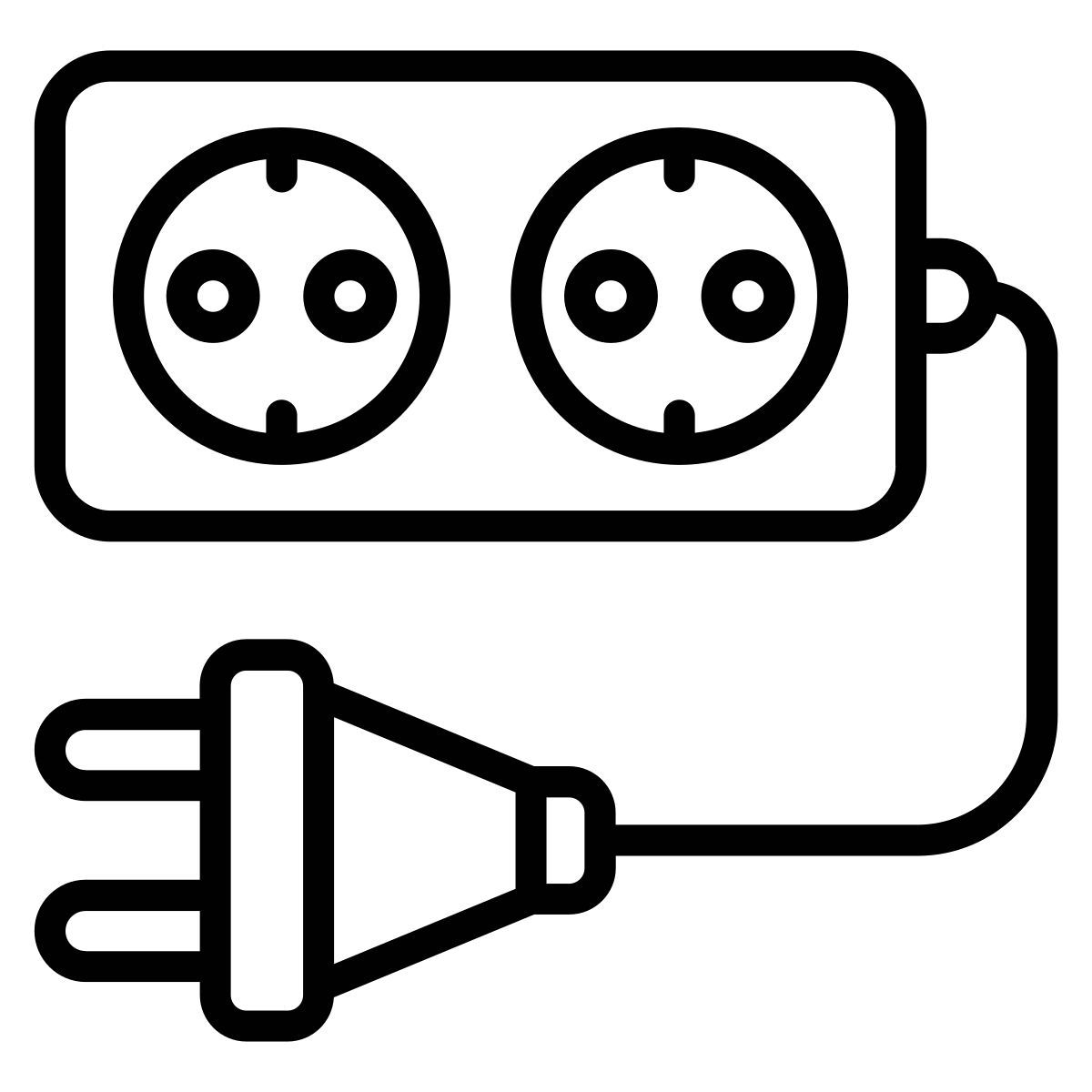 extension cord icon