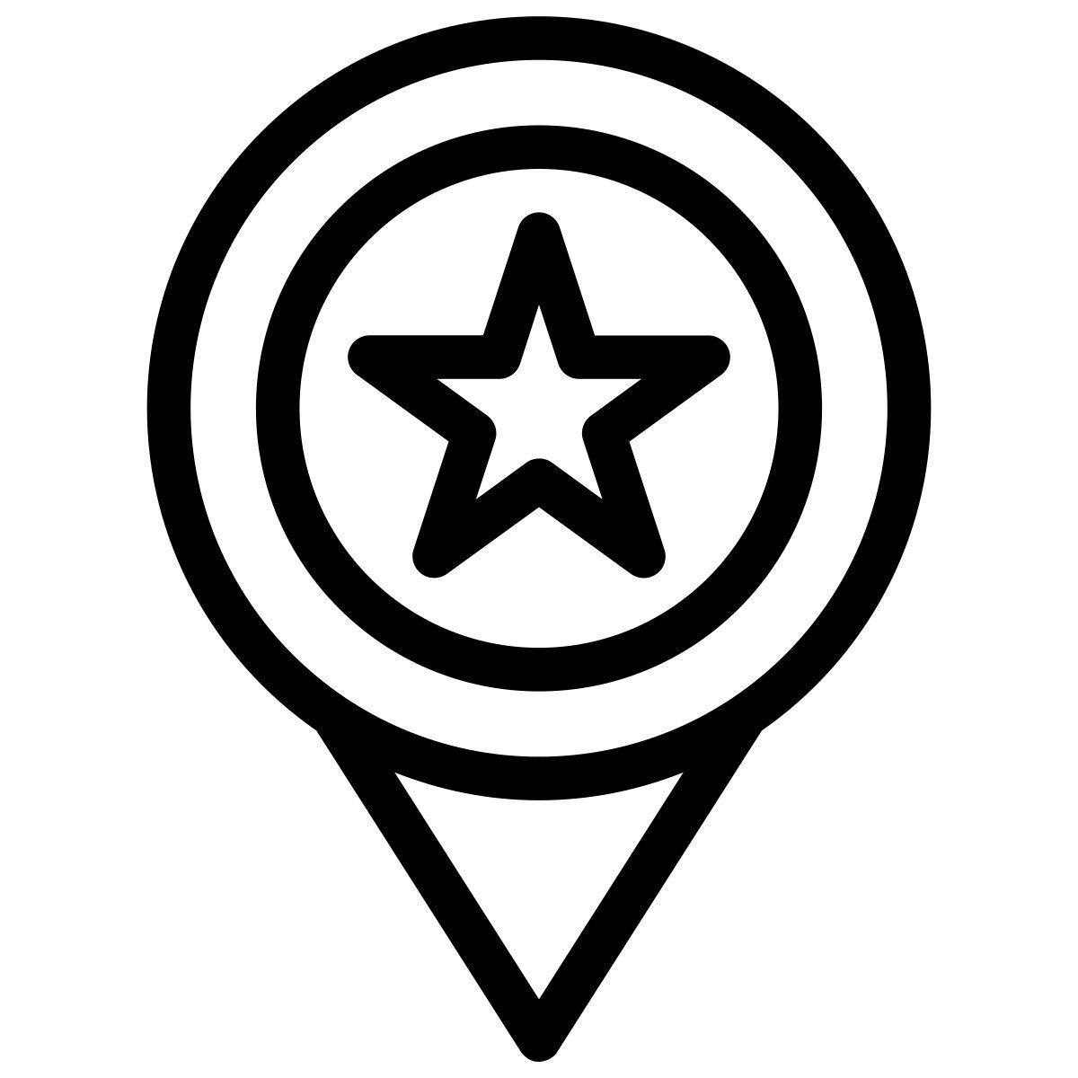 favorite location icon