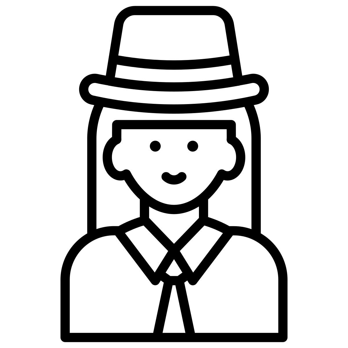 female detective icon
