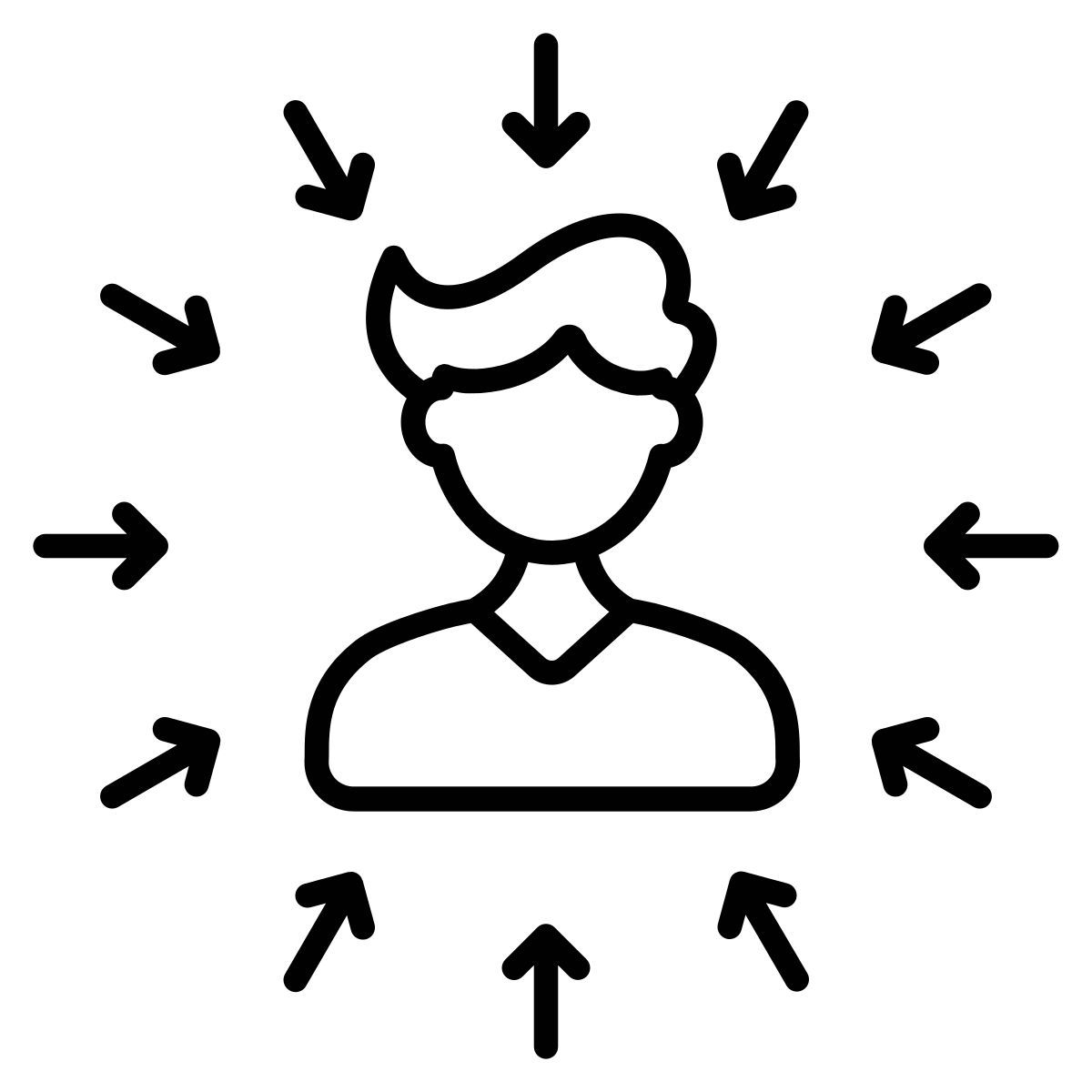 사용자 중심 icon