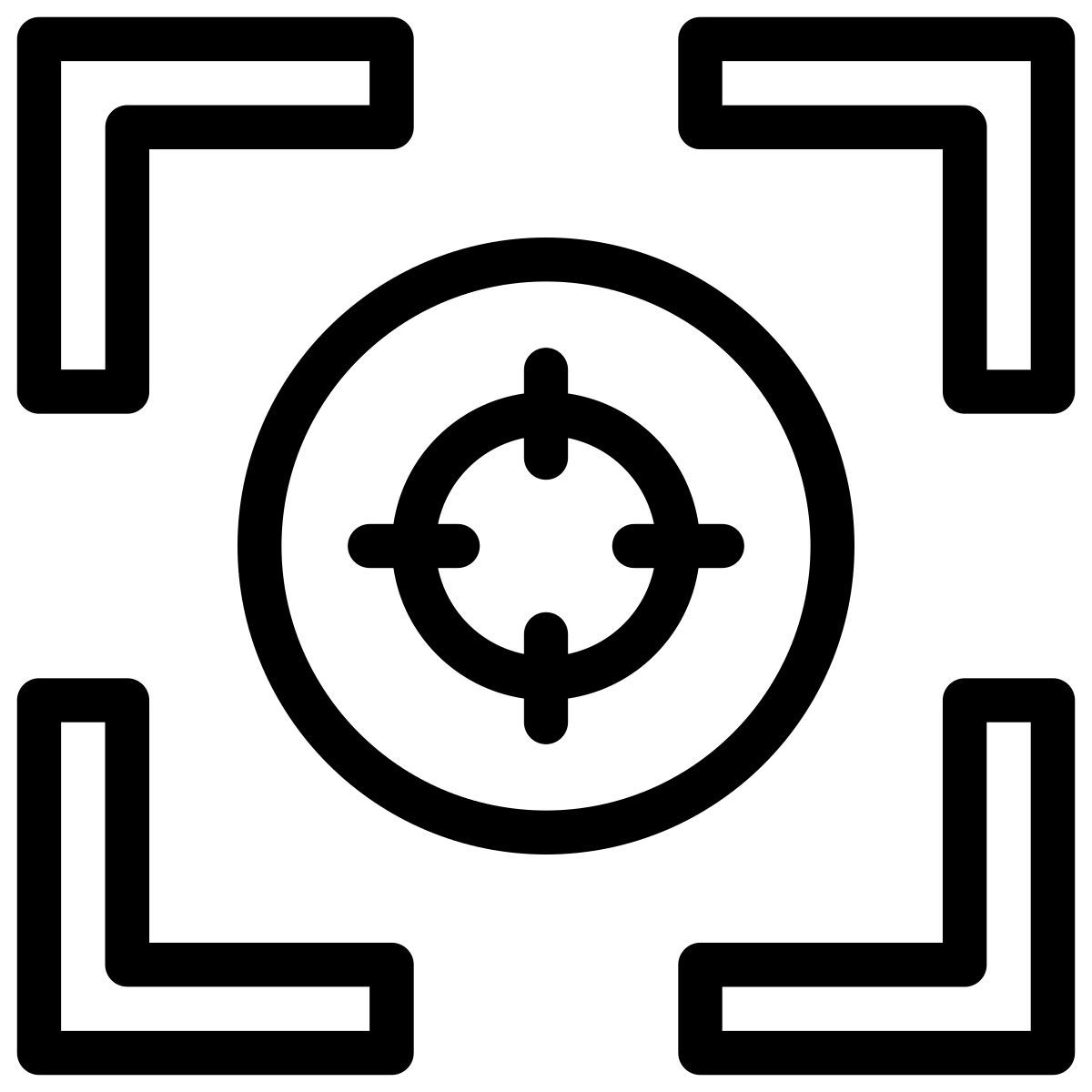 herramienta de enfoque icon