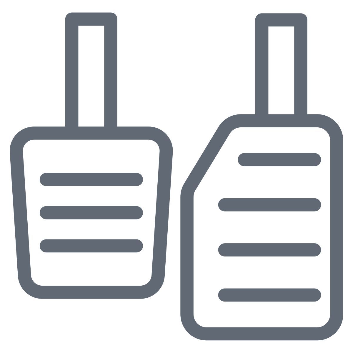 gas and brake pedals icon