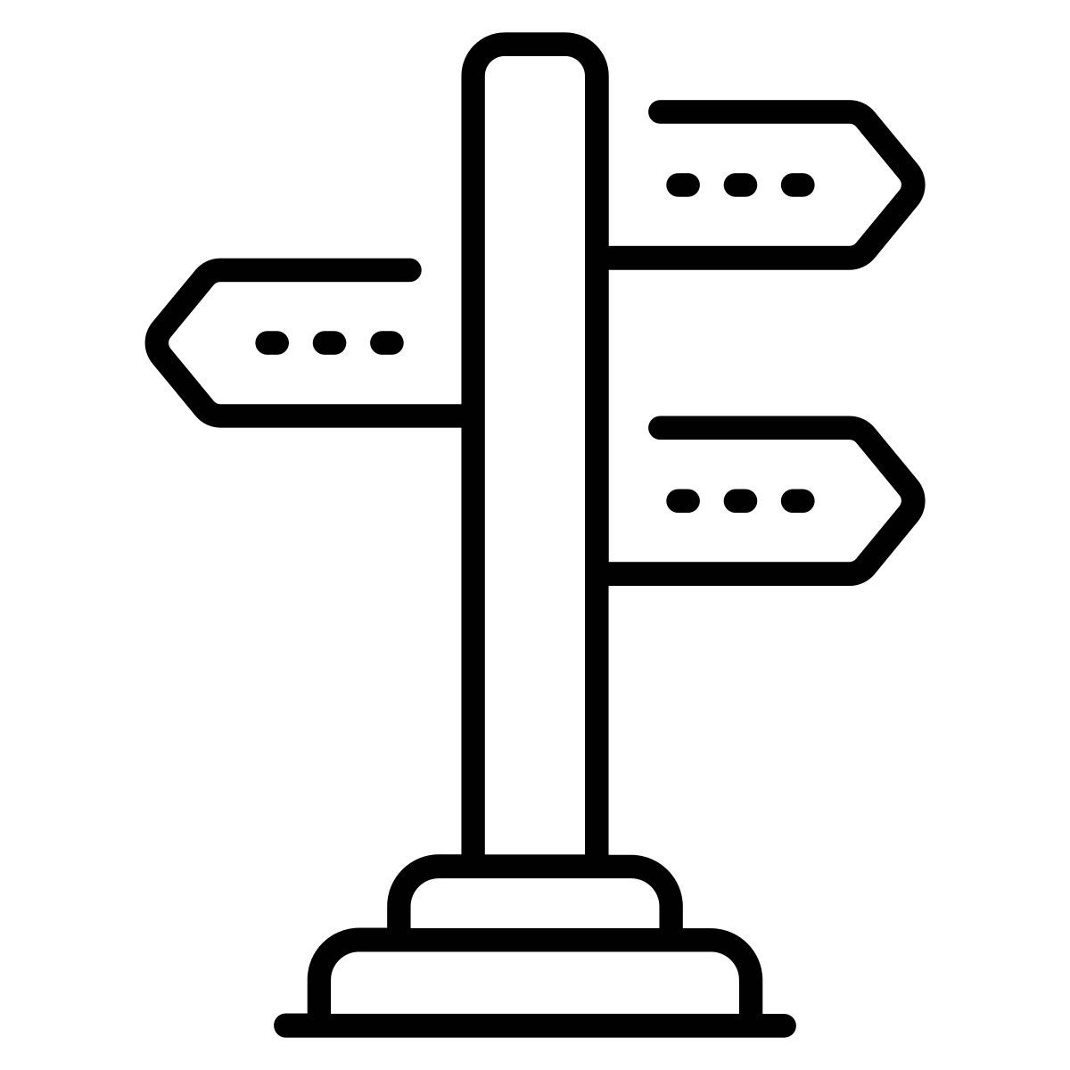 signpost icon