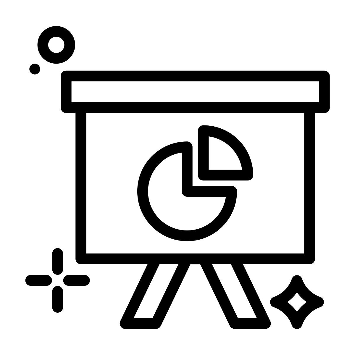 presentazione grafica icon