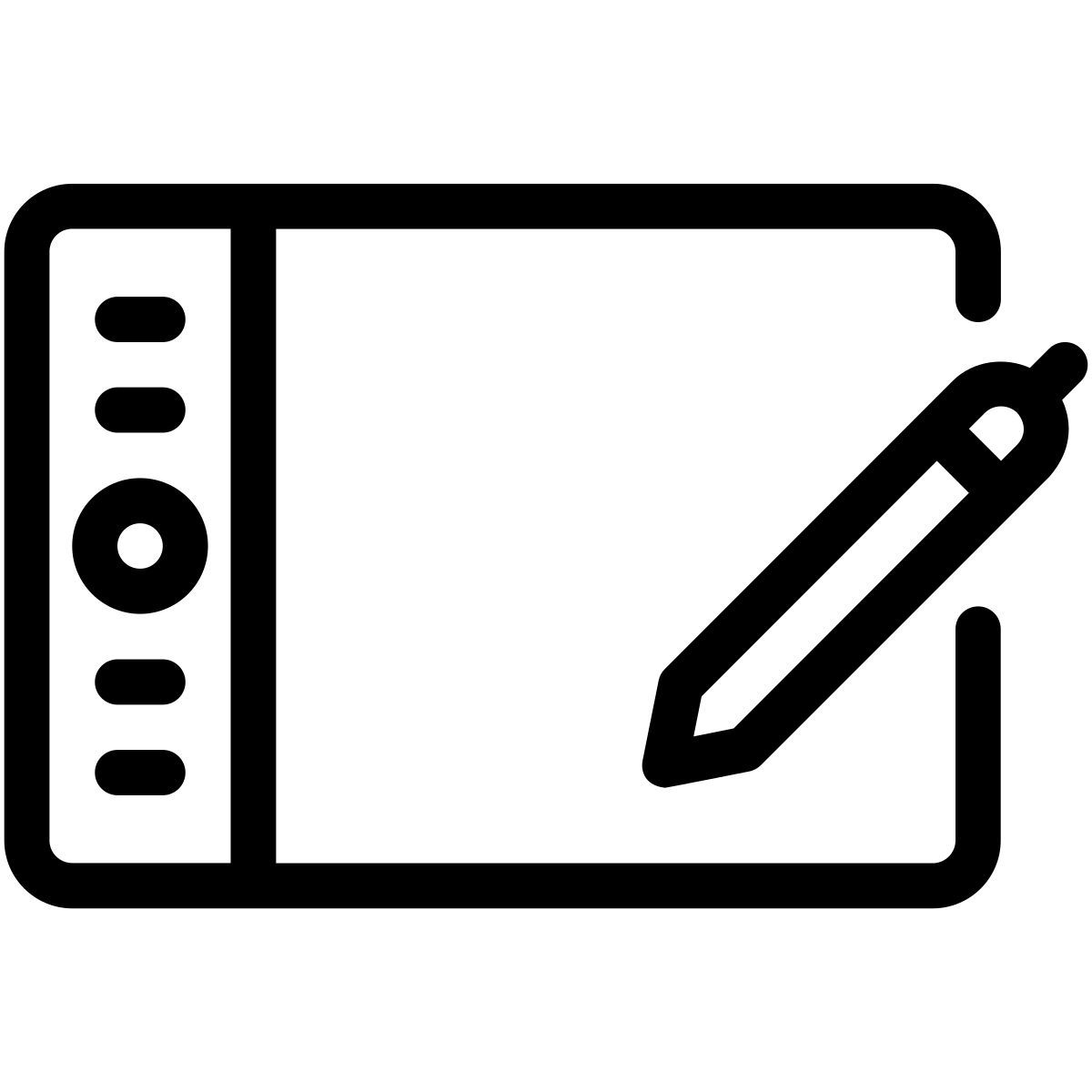 graphic tablet icon