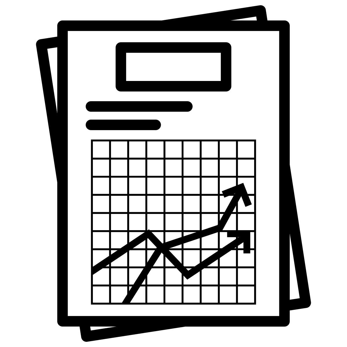 gráfico de cuadrícula icon