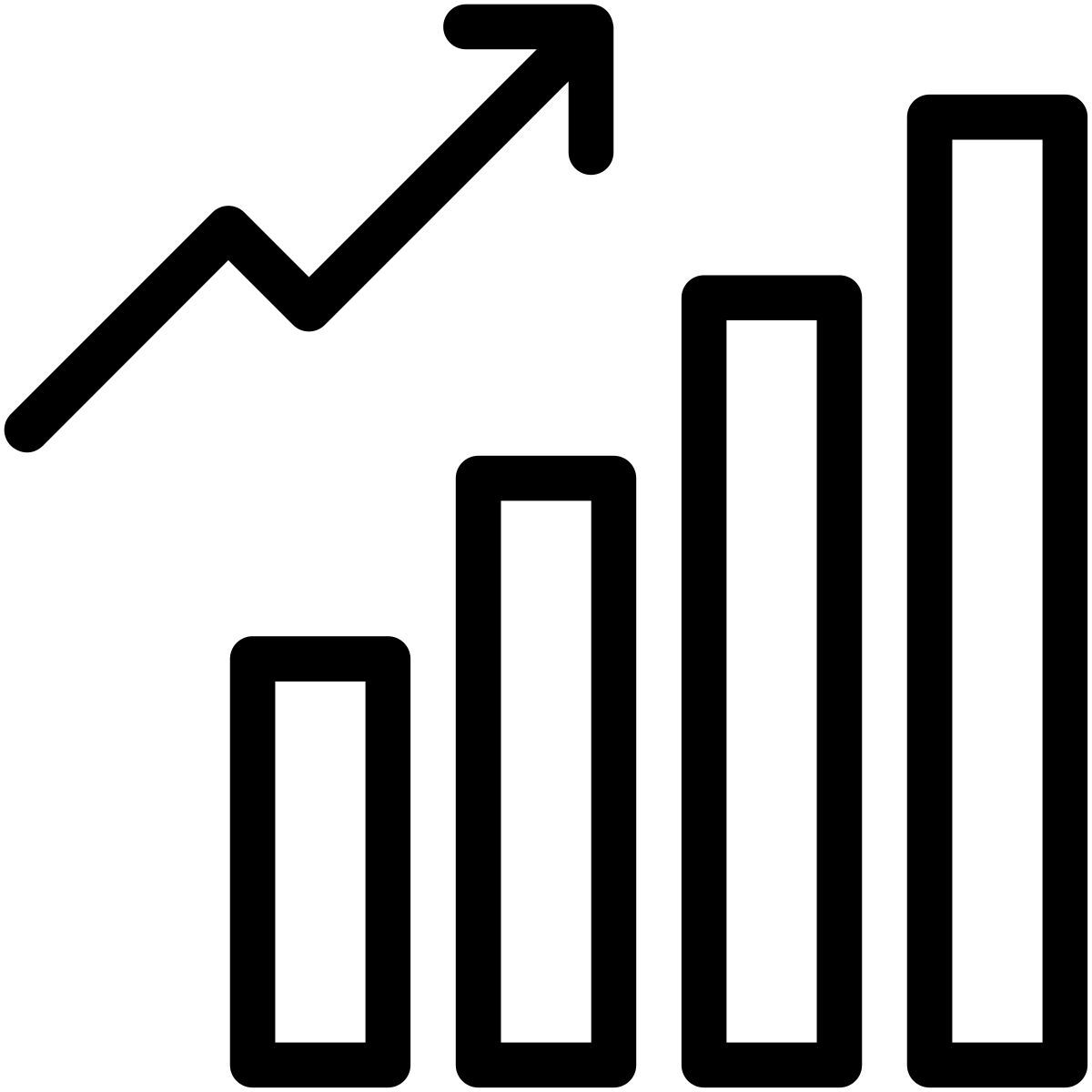 growth chart icon