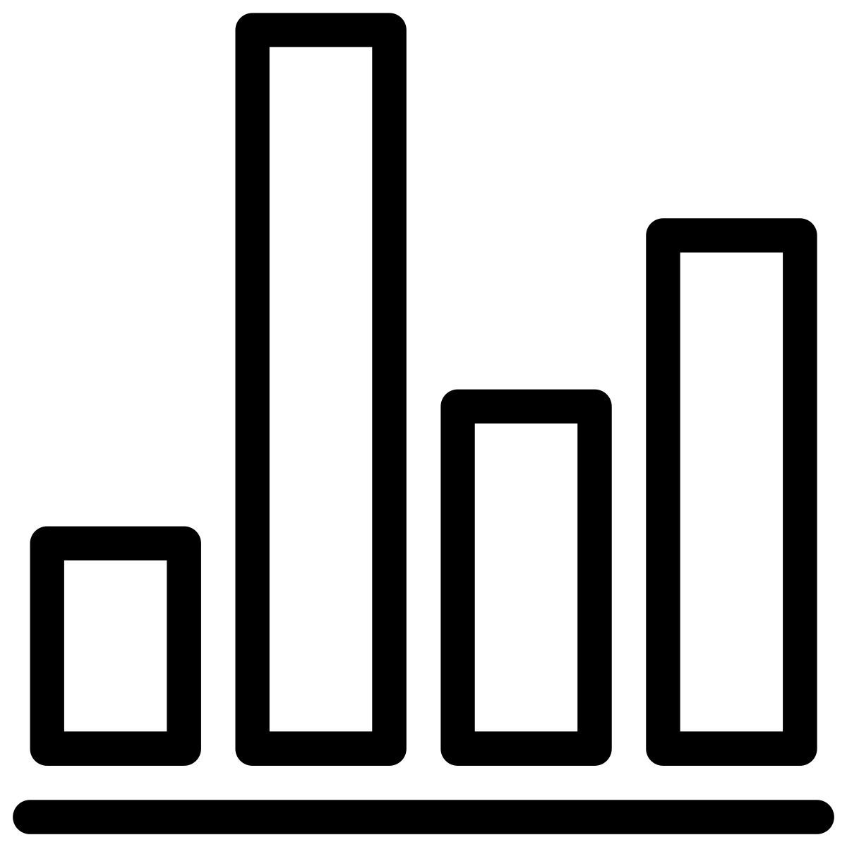 growth chart icon