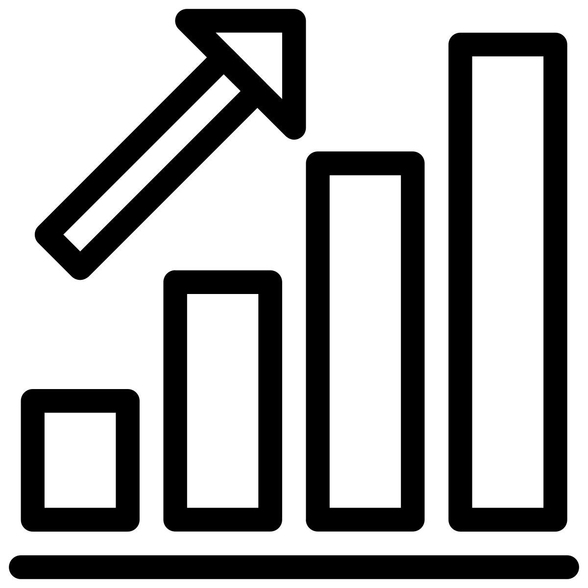growth chart icon
