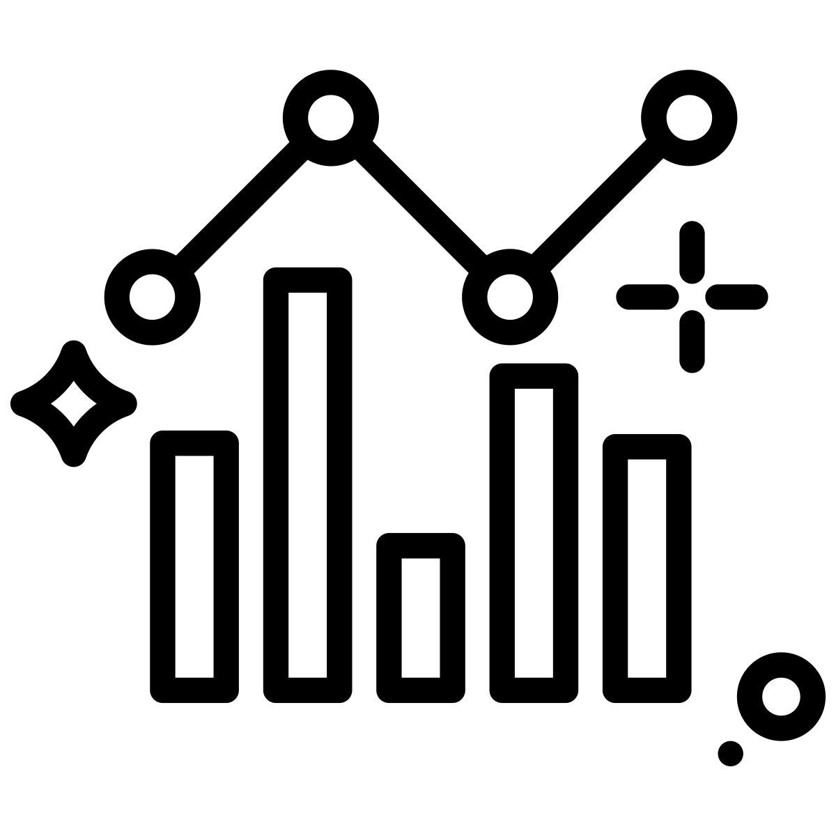 growth chart icon