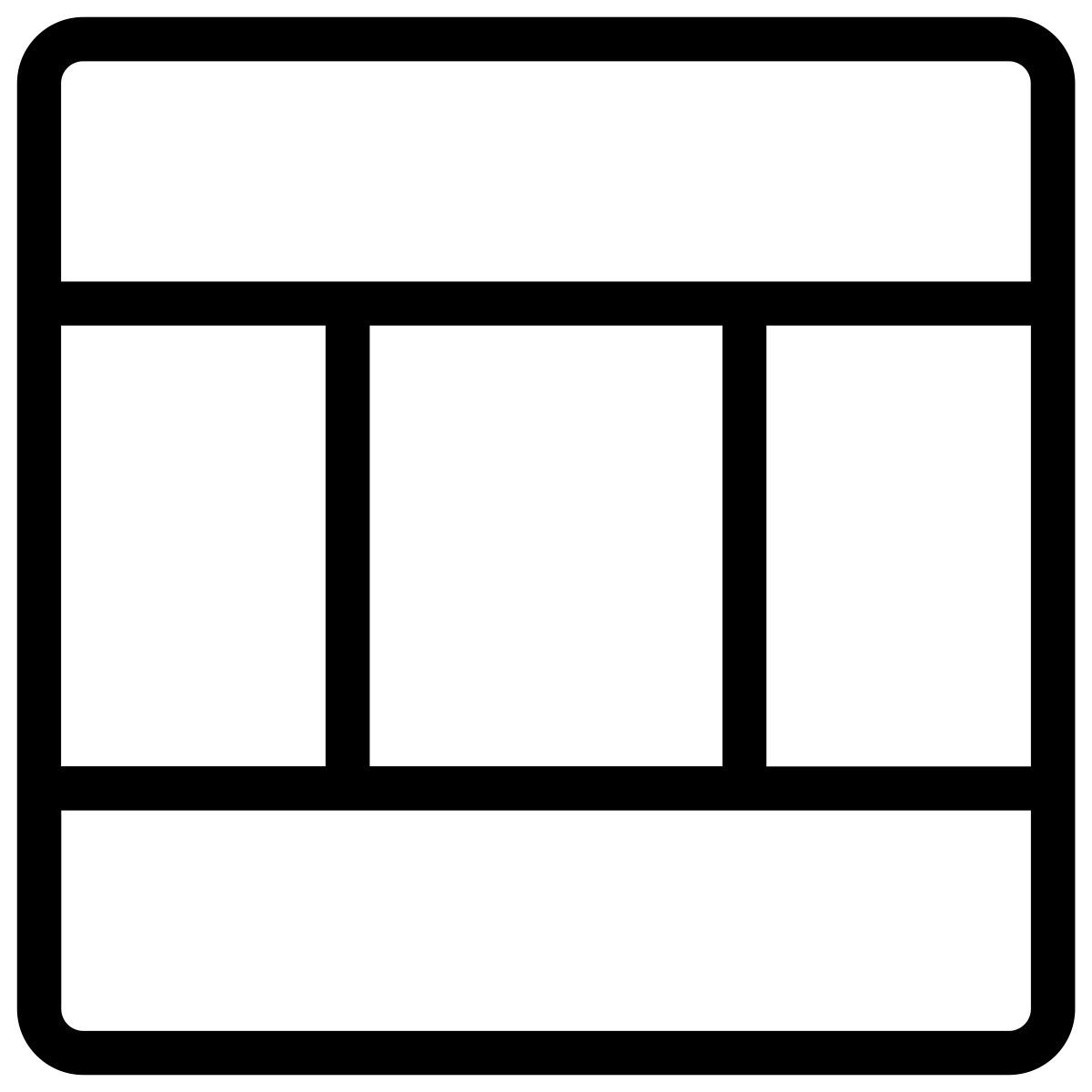 layout icon