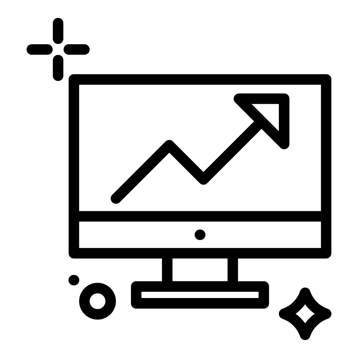 line graph icon