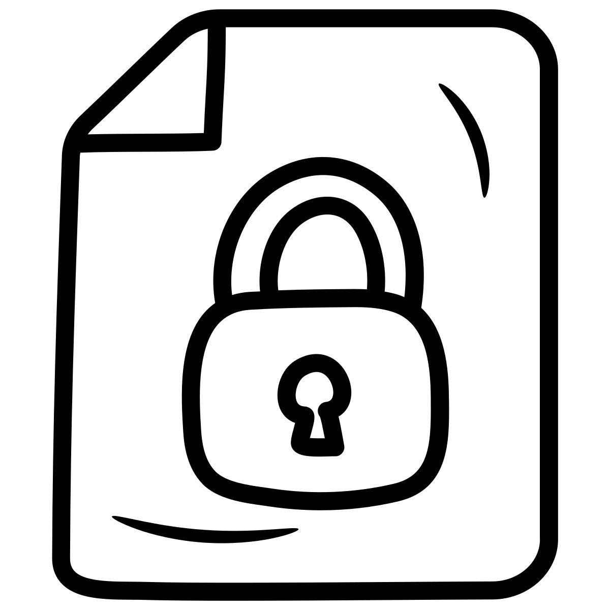 lock file icon