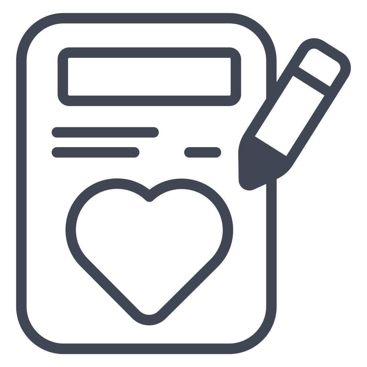 love note icon