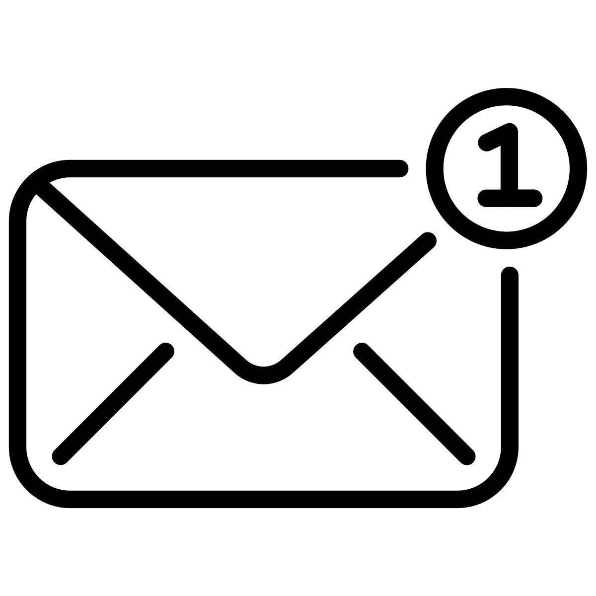 notificación por correo icon