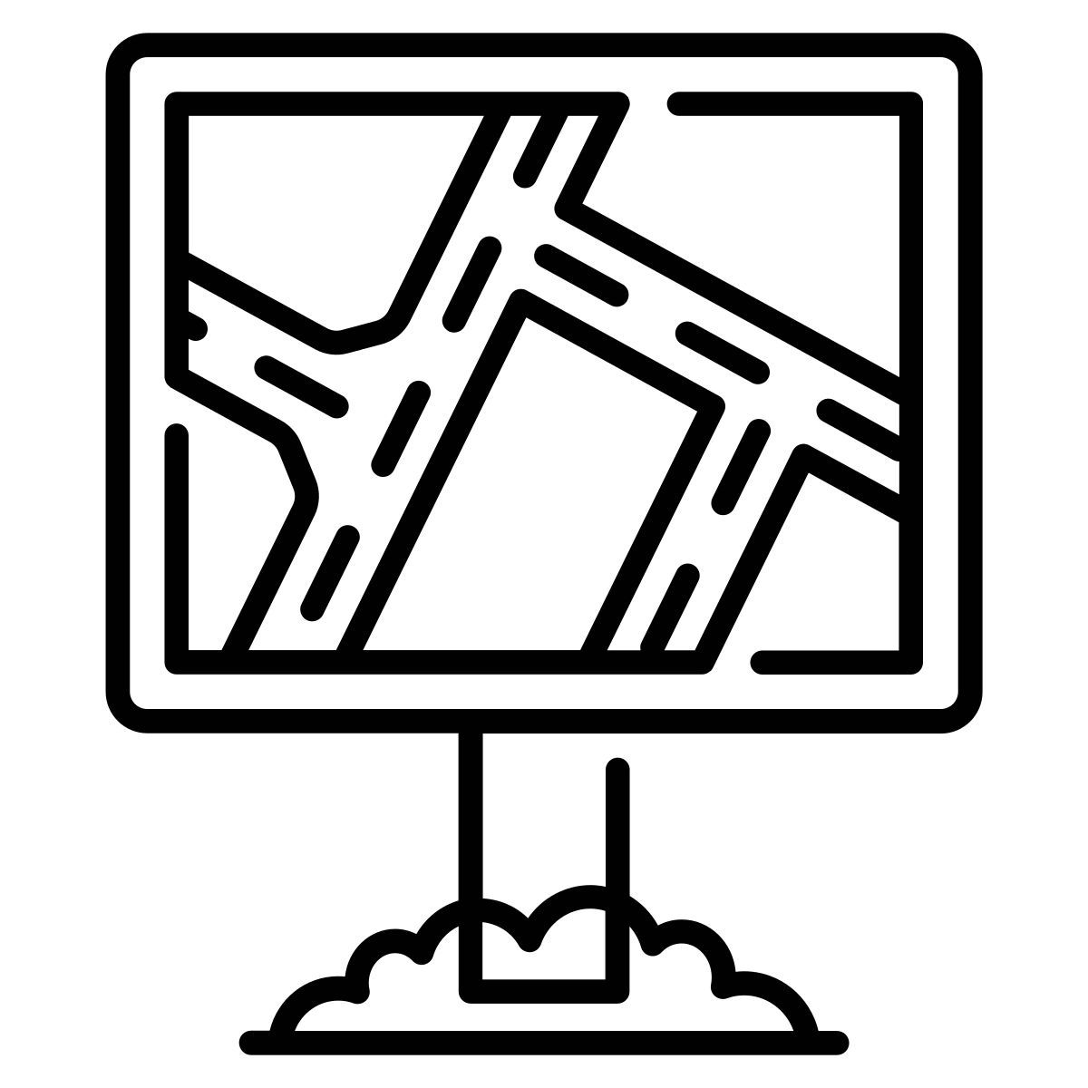 map board icon