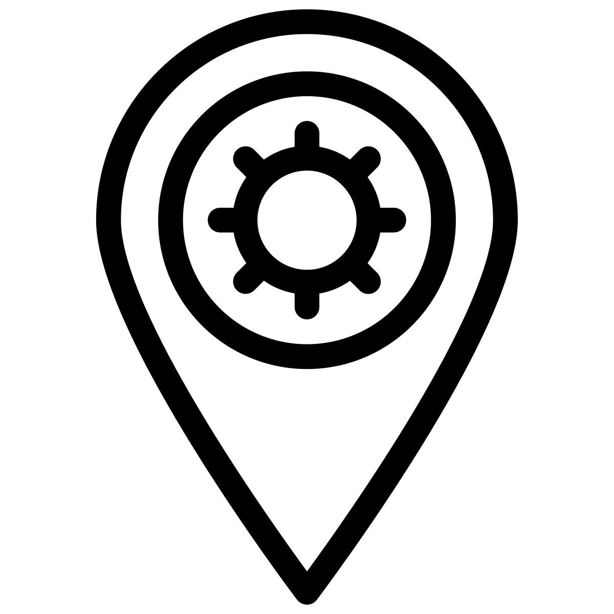 réglage de la carte icon